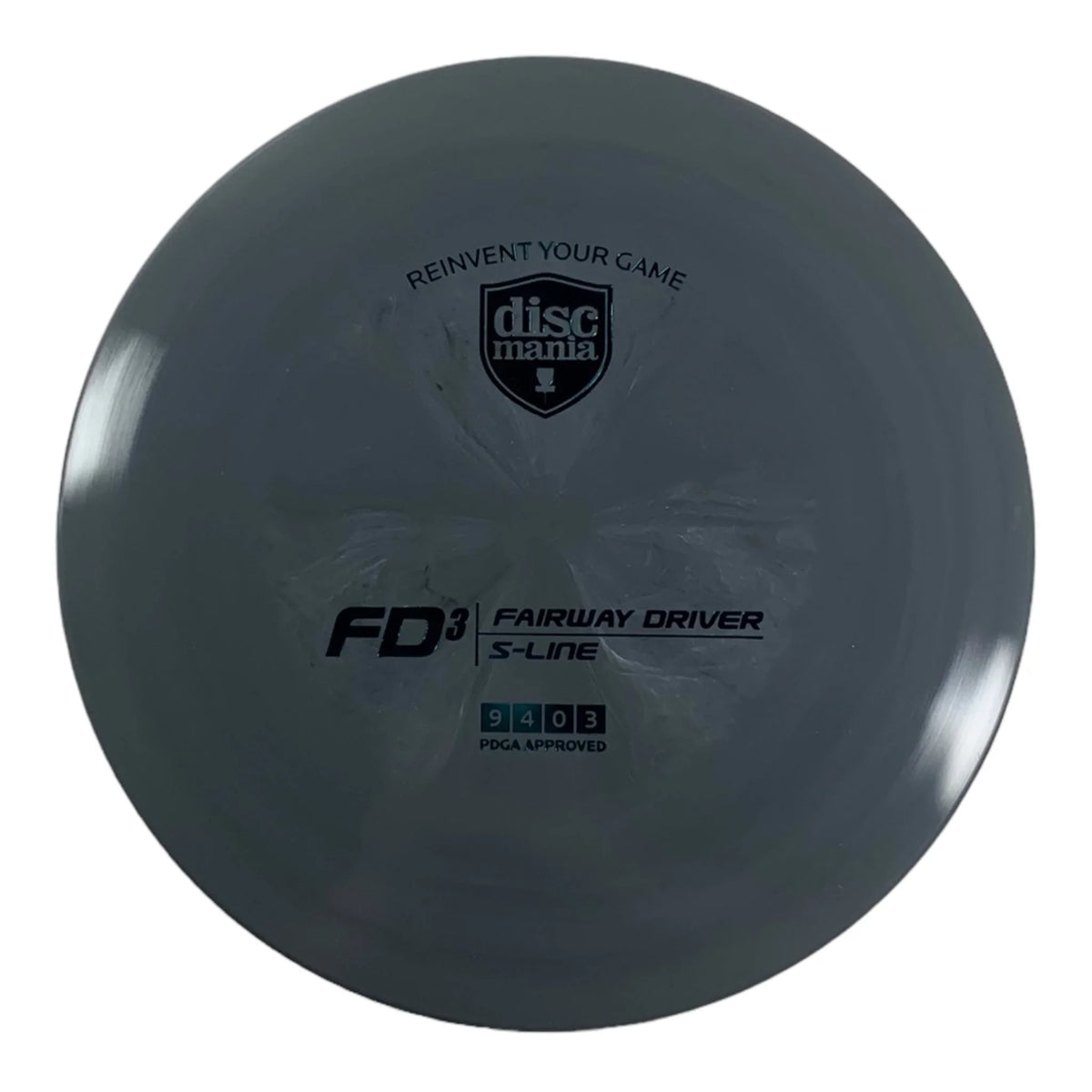 Discmania FD3 | S - Line | Grey/Blue 168g Disc Golf