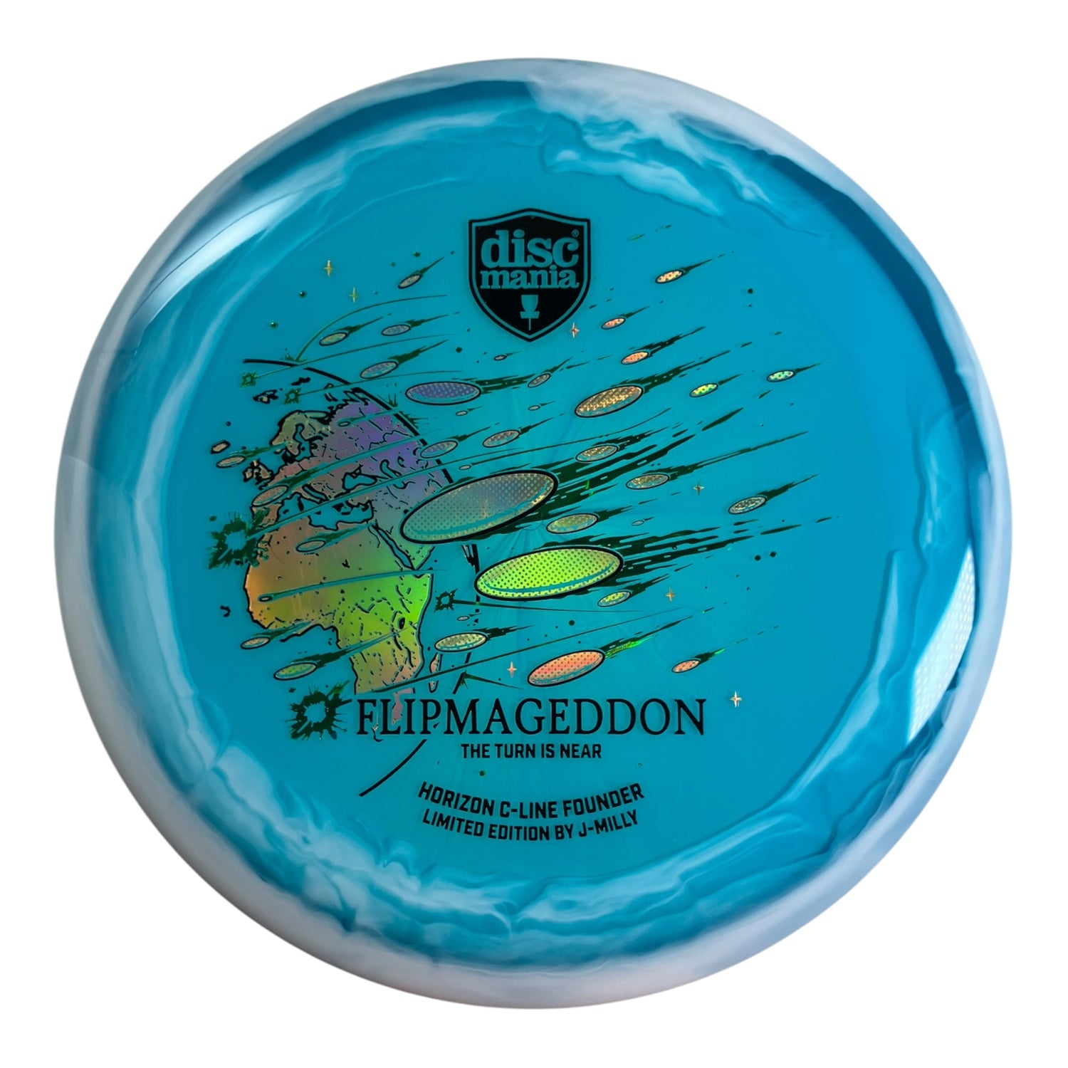 Discmania Founder | Horizon C-Line | Blue/Holo 175g (J-Milly Flipmageddon) Disc Golf