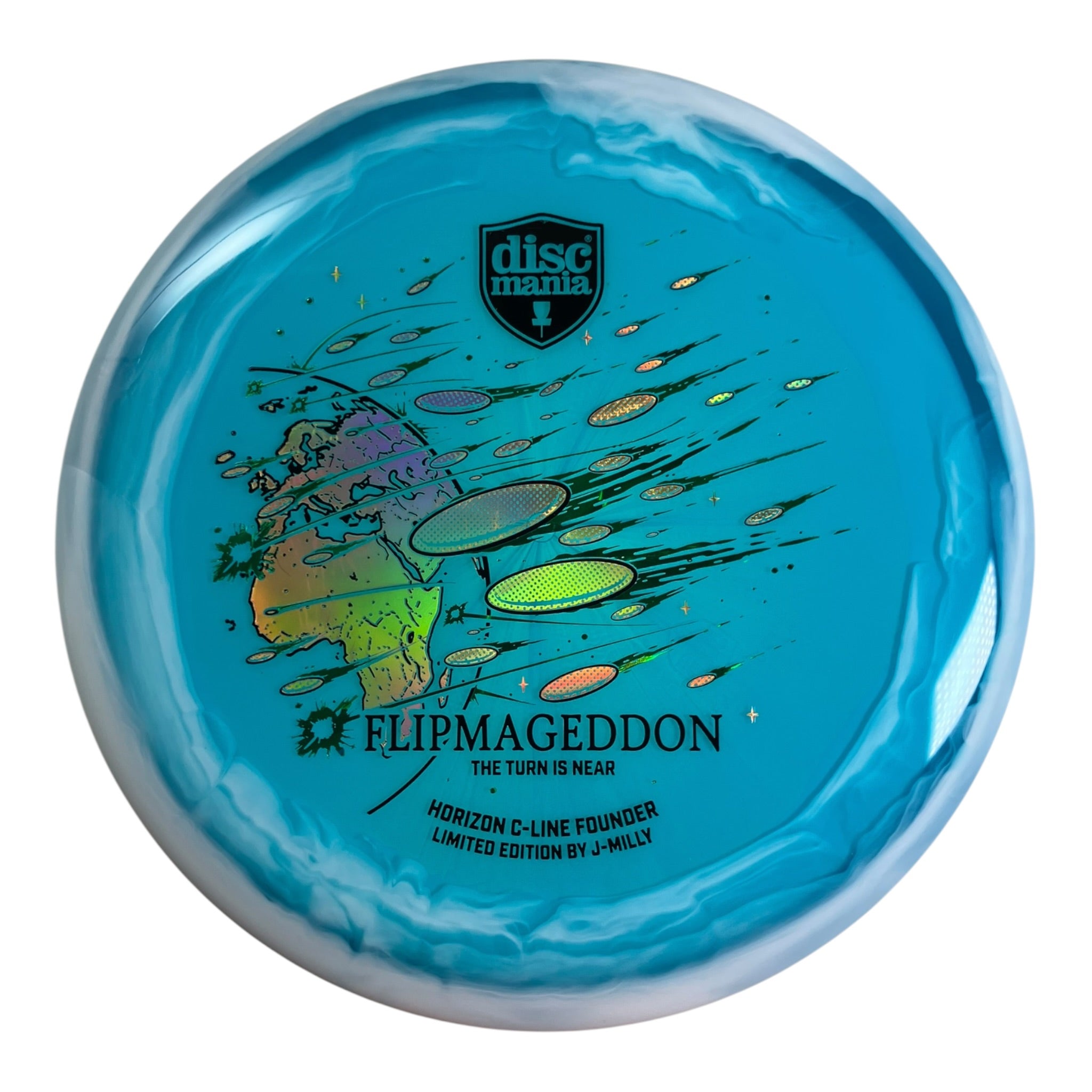 Discmania Founder | Horizon C-Line | Blue/Holo 175g (J-Milly Flipmageddon) Disc Golf