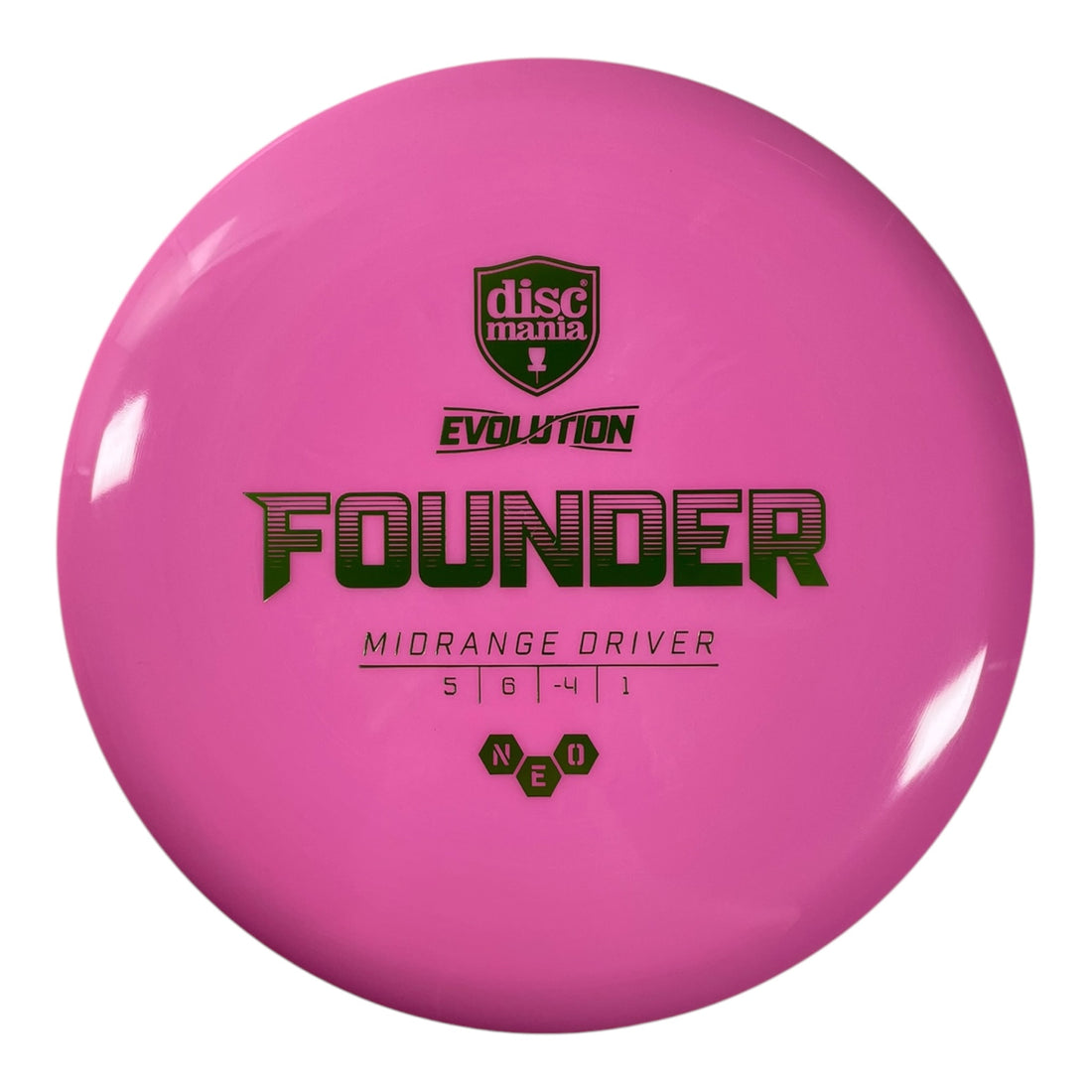 Discmania Founder | Neo | Pink/Green 175g Disc Golf