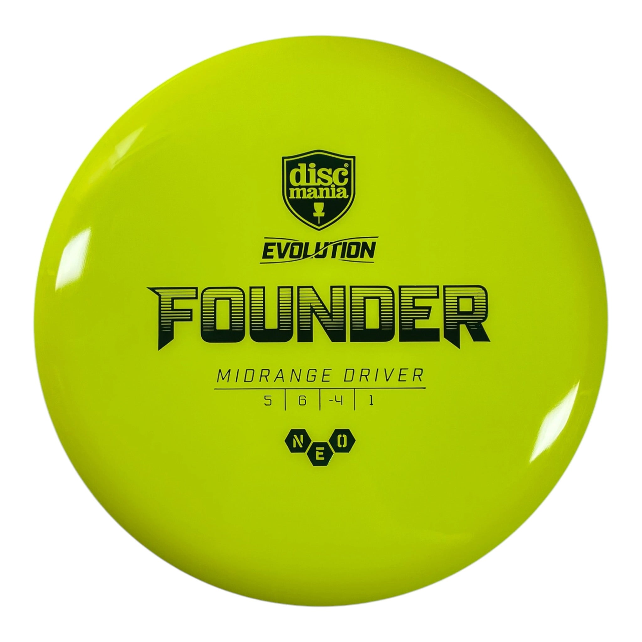 Discmania Founder | Neo | Yellow/Green 175g Disc Golf
