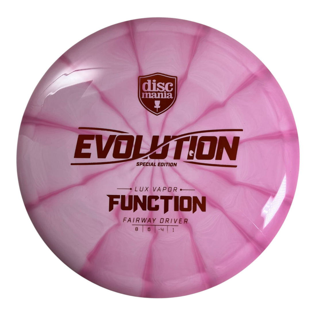 Discmania Function | Lux Vapor | Pink/Red 175g (Special Edition) Disc Golf