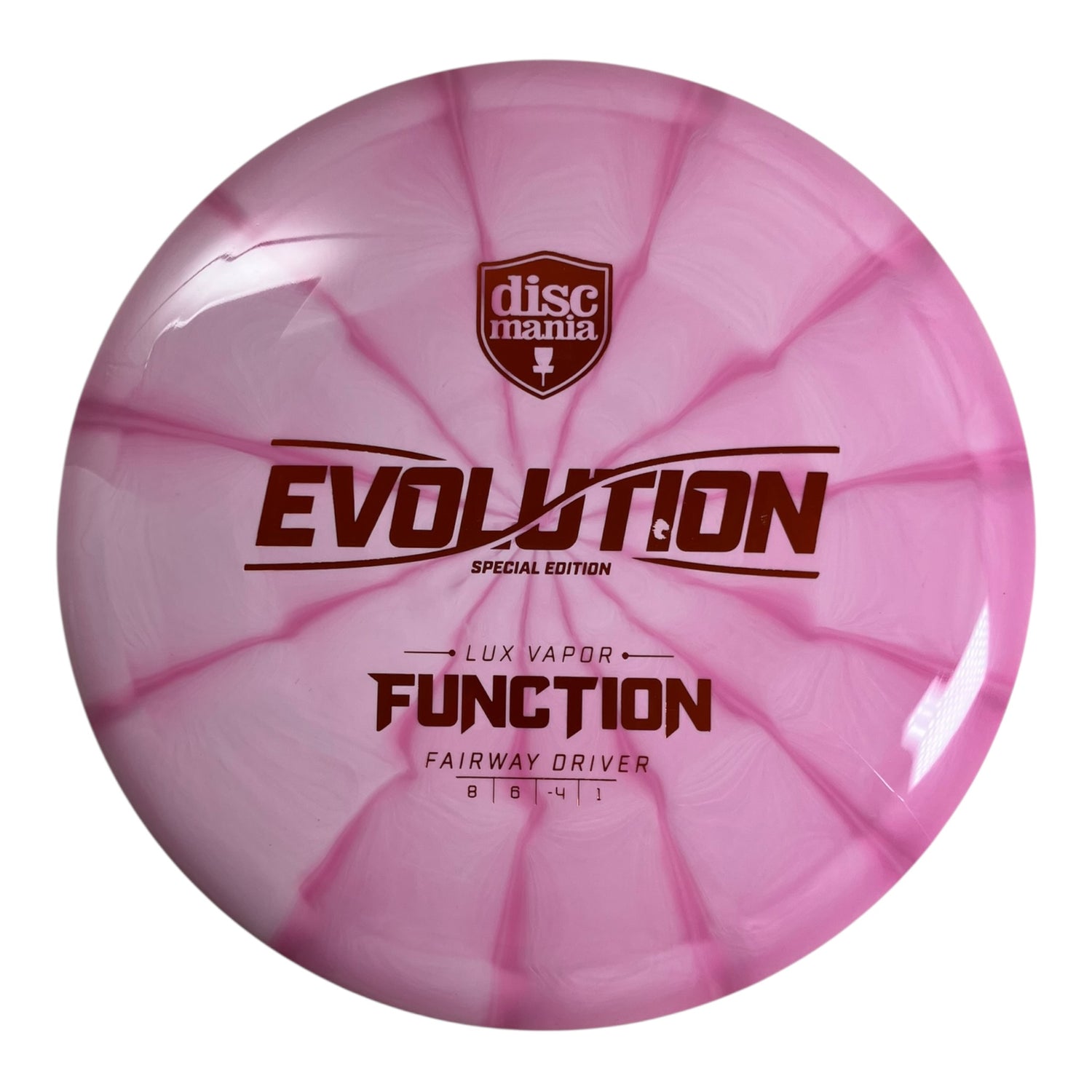 Discmania Function | Lux Vapor | Pink/Red 175g (Special Edition) Disc Golf