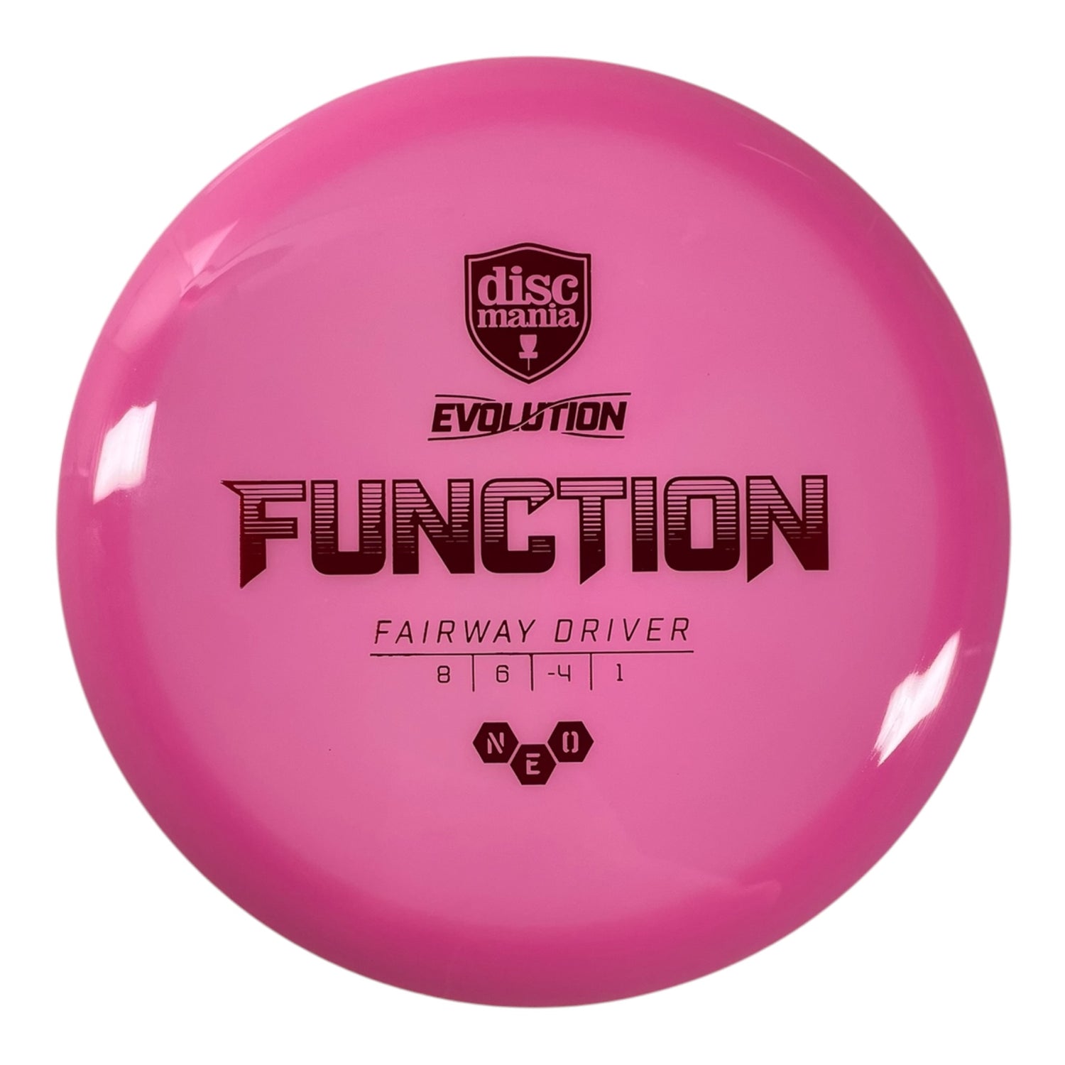 Discmania Function | Neo | Pink/Red 174g Disc Golf
