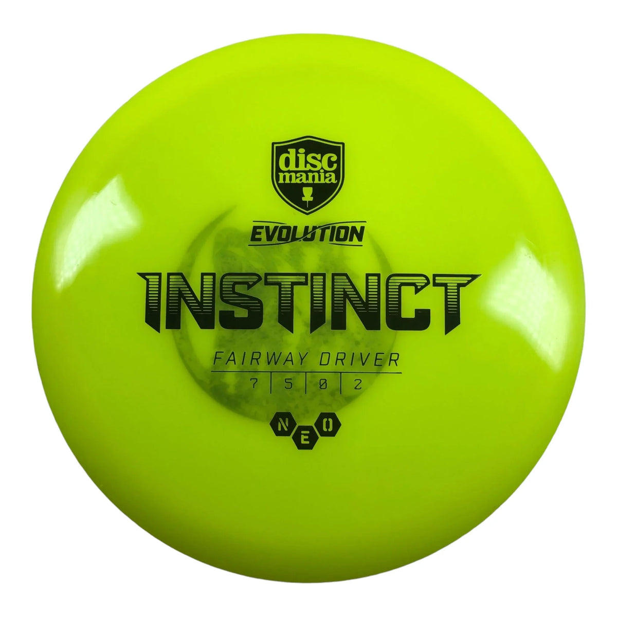 Discmania Instinct - Used Good | Neo | Yellow/Black 177g Disc Golf