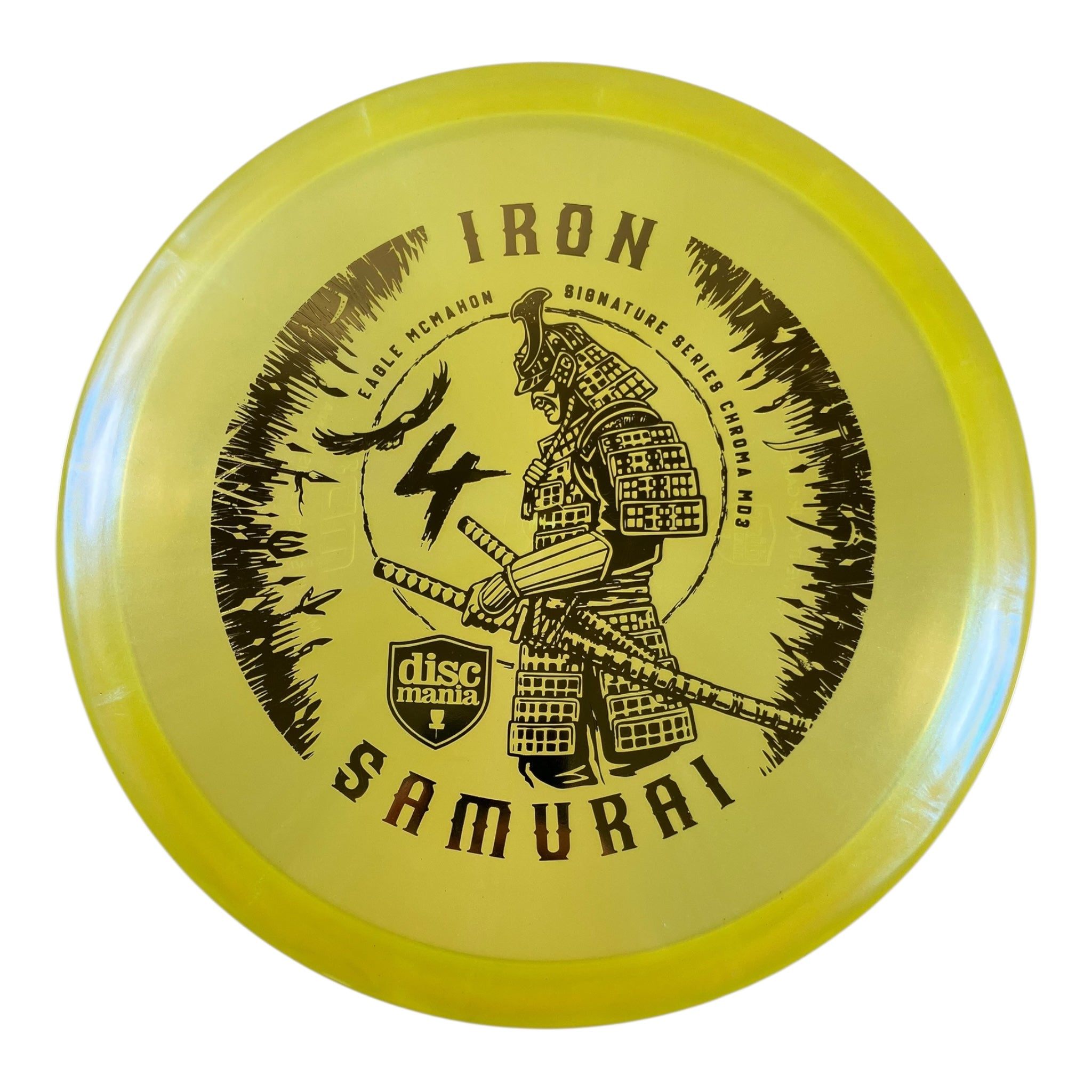 Discmania Iron Samurai 4 - Used Like New | Chroma | Purple/Blue 178g (Eagle McMahon) Disc Golf