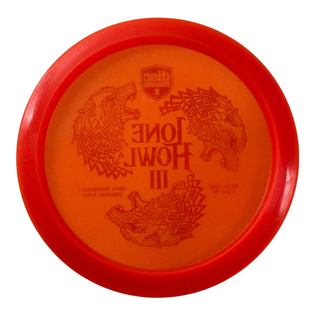 Discmania Lone Howl 3 - PD - Used Excellent | Metal Flake C-Line | Orange/Holo 174g (Colton Montgomery) Disc Golf