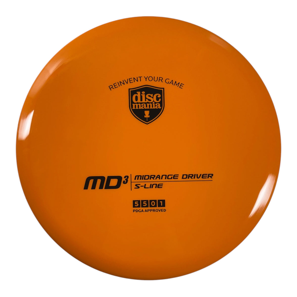 Discmania MD3 | S-Line | Orange/Black 177g Disc Golf