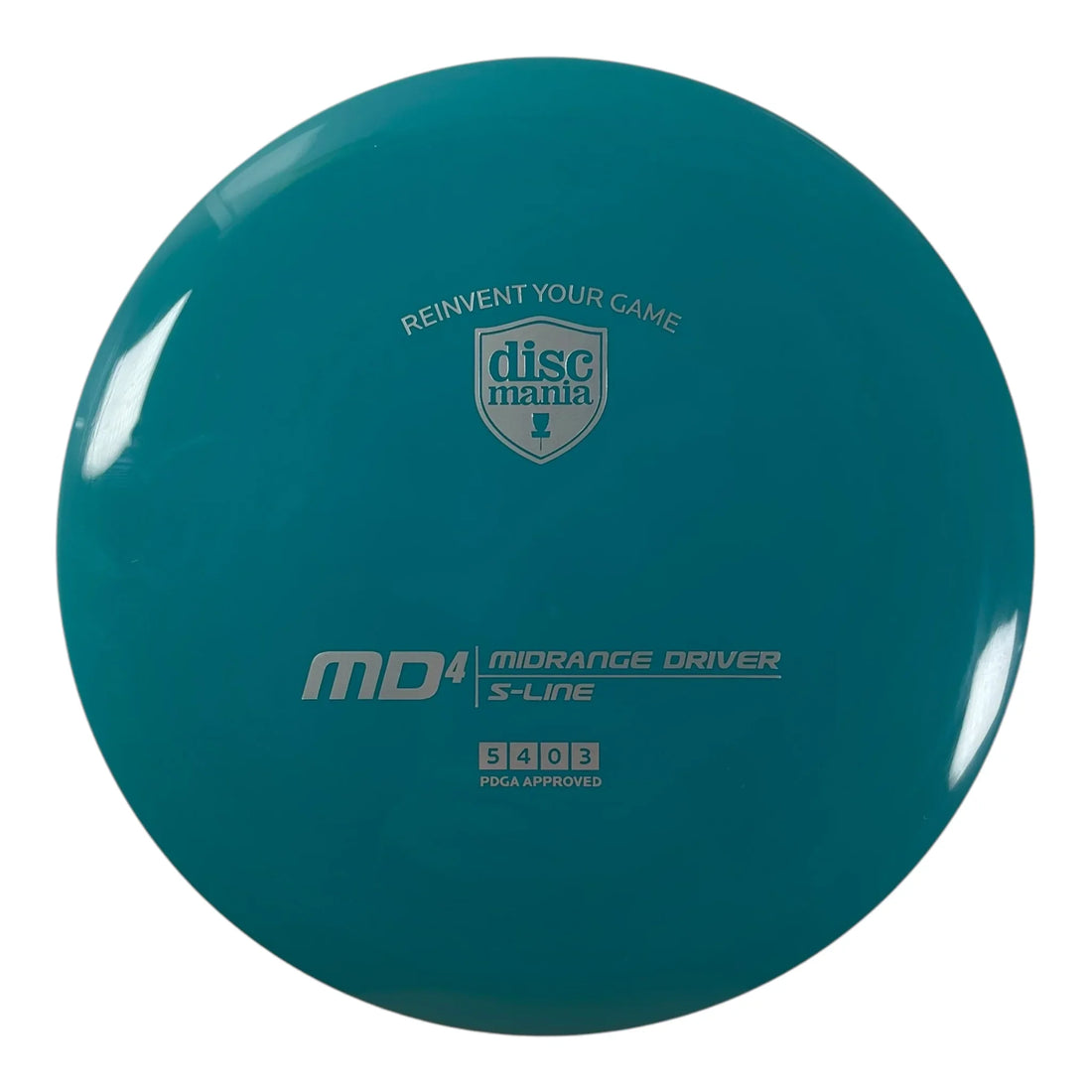 Discmania MD4 | S-Line | Blue/Silver 180g Disc Golf
