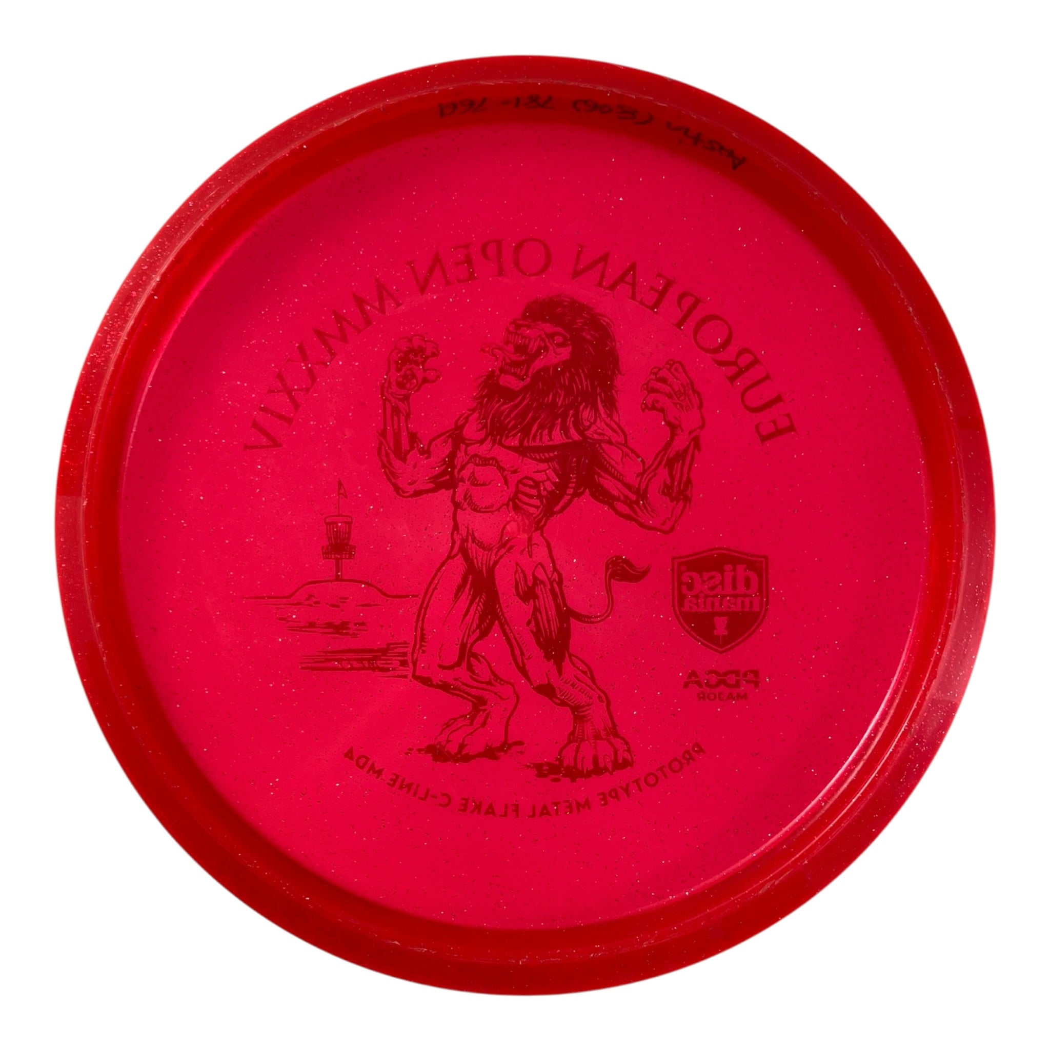 Discmania MD4 - Used Excellent | Metal Flake C-Line | Red/Gold 177g (European Open) Disc Golf