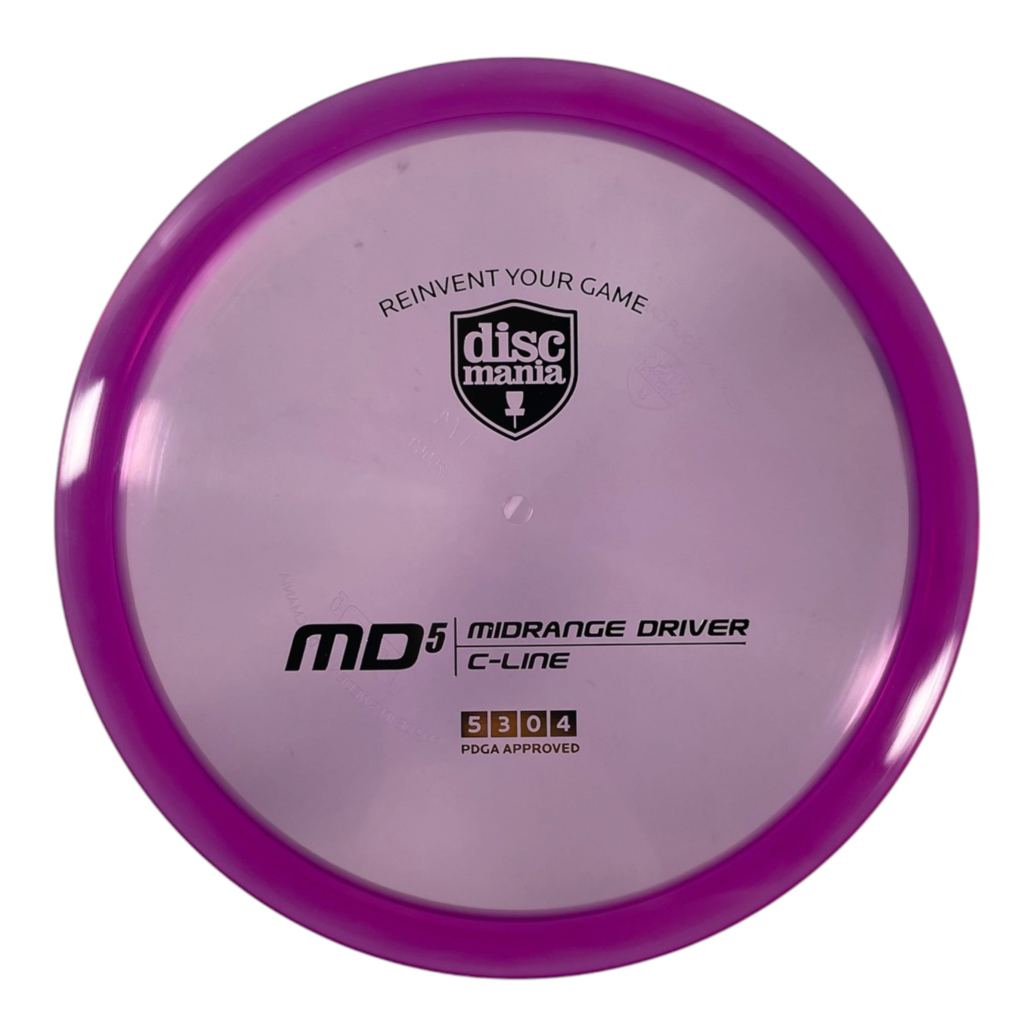 Discmania MD5 | C-Line | Purple/Gold 174g Disc Golf