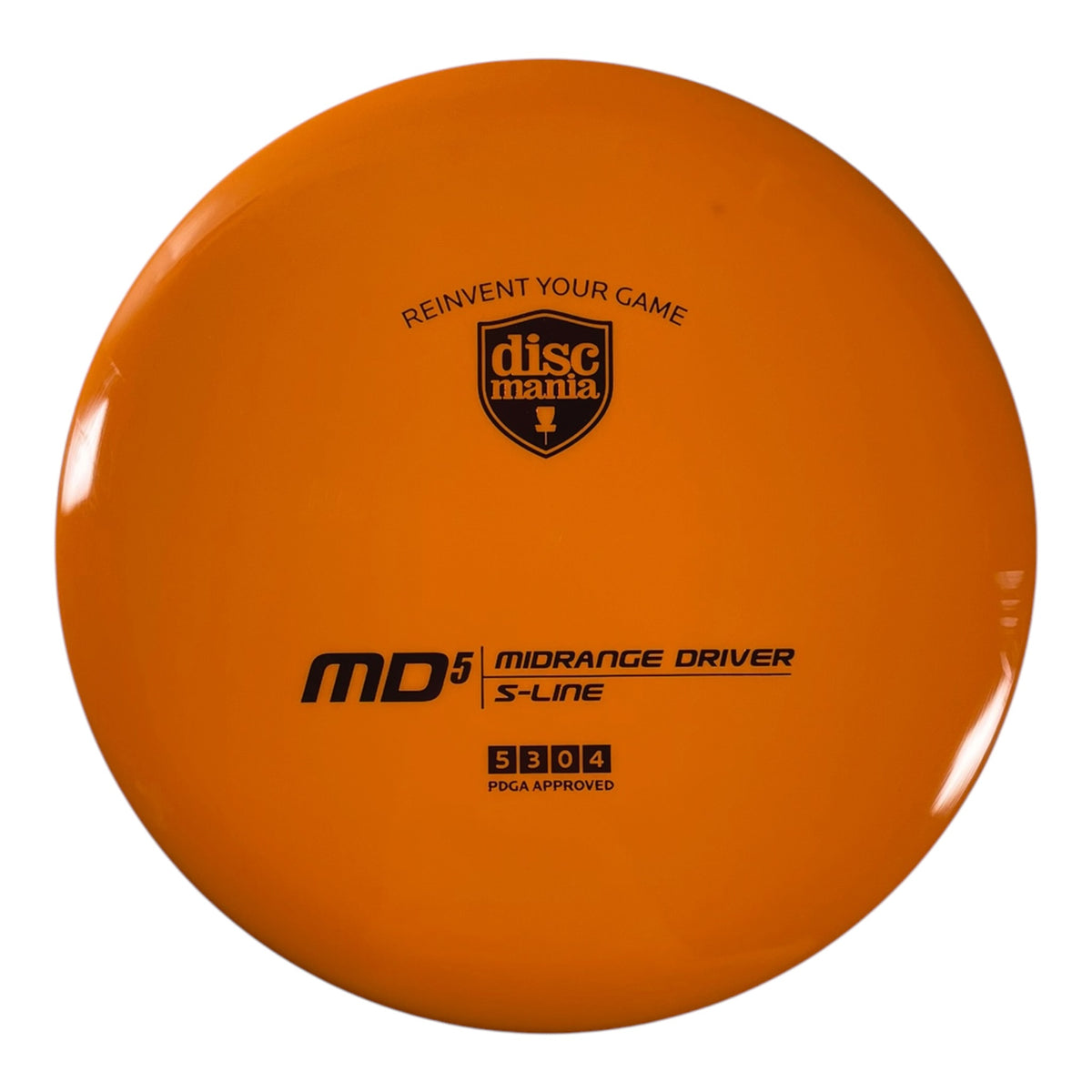 Discmania MD5 | S-Line | Orange/Red 173g Disc Golf