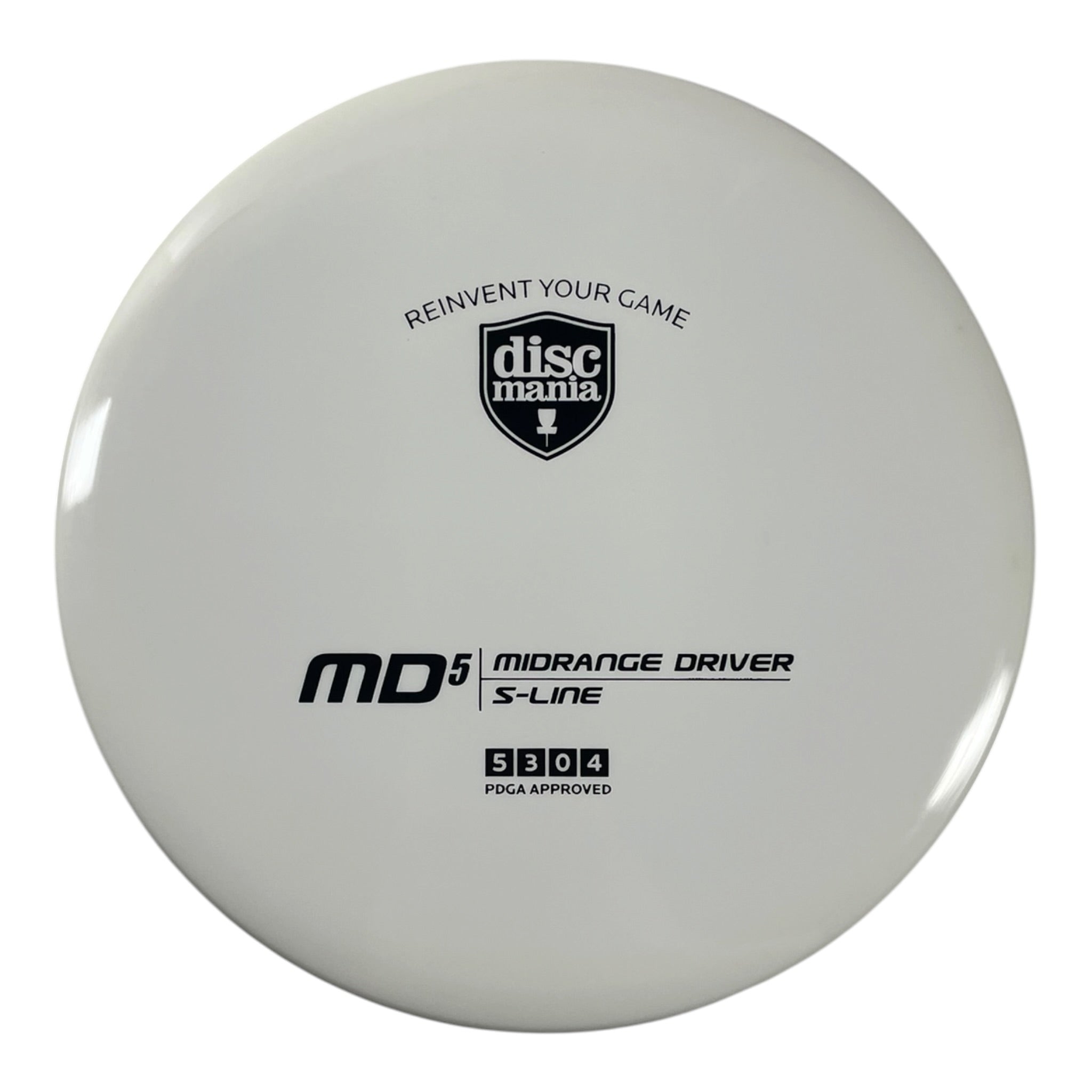 Discmania MD5 | S-Line | White/Black 173g Disc Golf