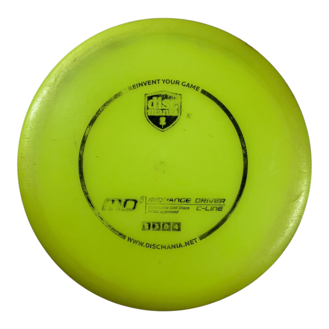 Discmania MD5 - Used Good | C-Line | Yellow/Black 175g (Innova Made) Disc Golf
