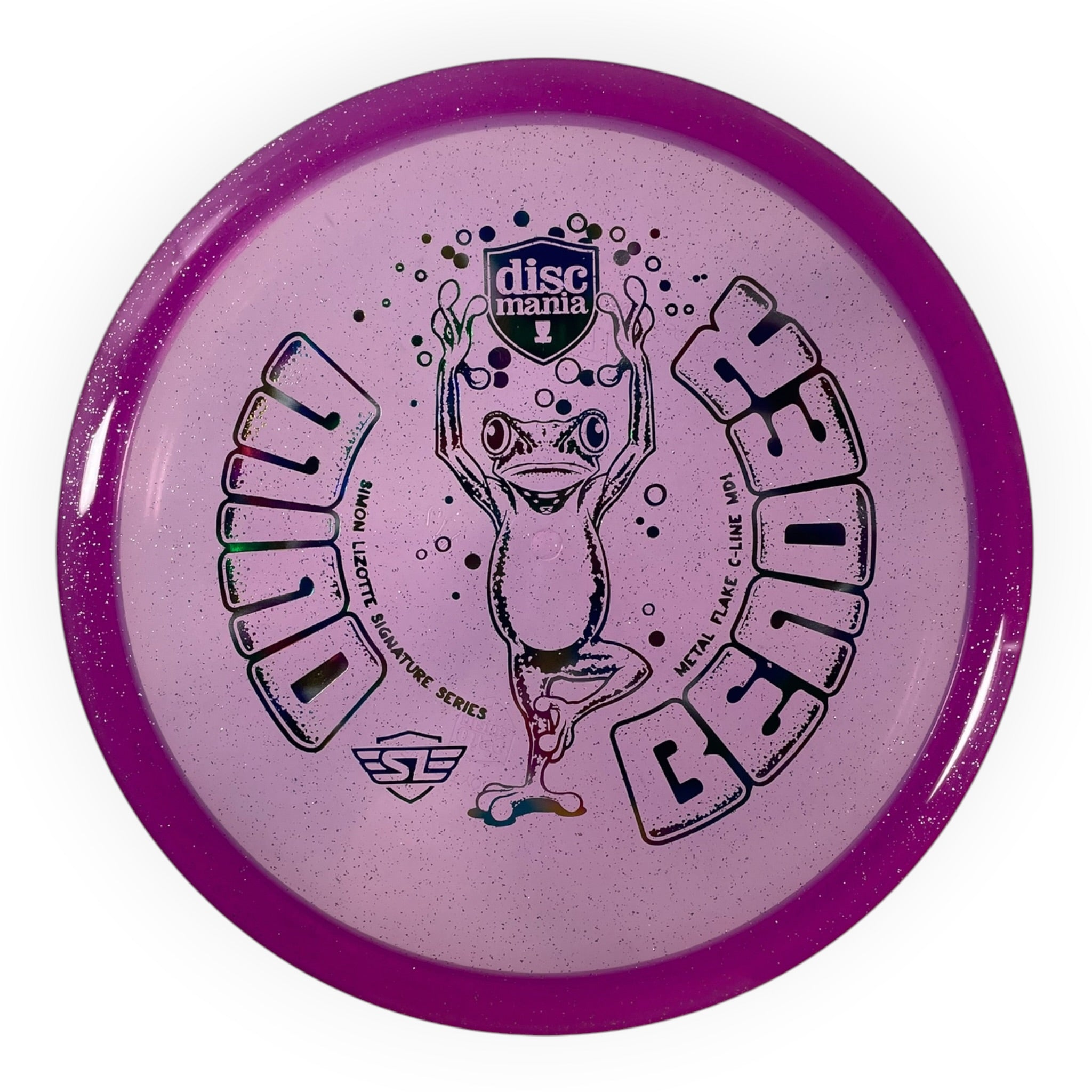 Discmania Mind Bender - MD1 | Metal Flake C-Line | Purple/Jellybean 172g (Simon Lizotte) Disc Golf