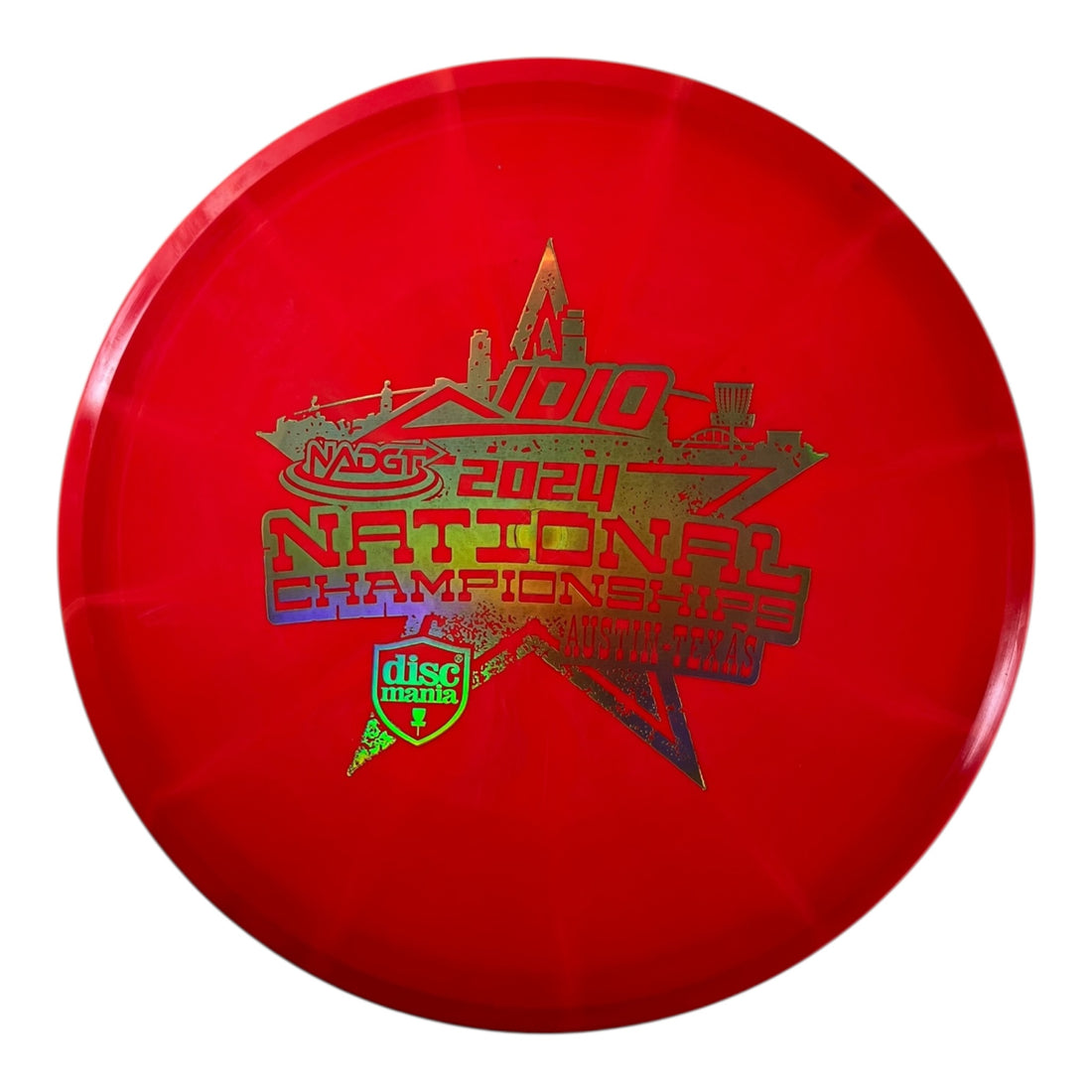 Discmania Mutant - Used Like New | Lux Vapor | Rede/Gold 174g (1010 National Championship) Disc Golf