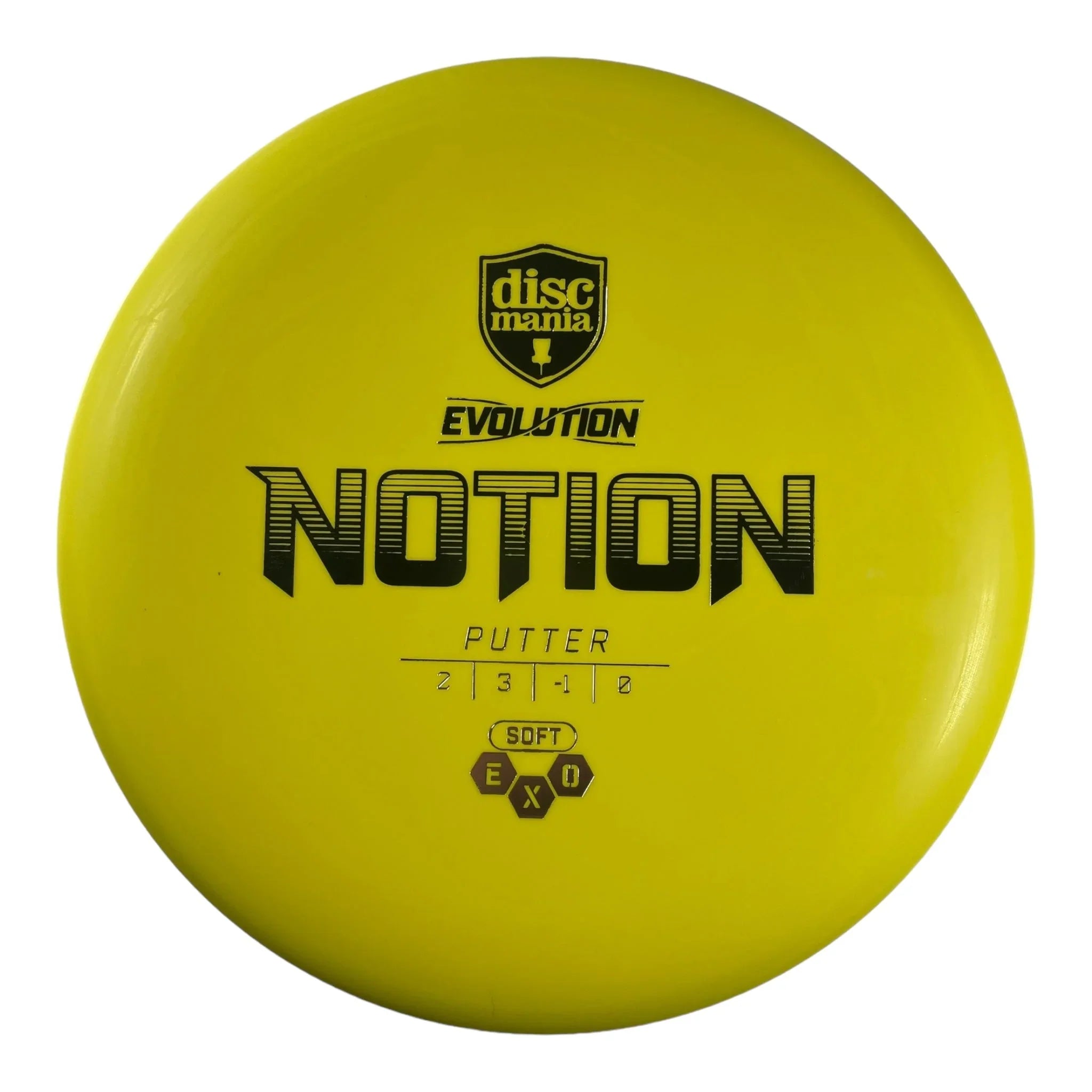 Discmania Notion | Soft Exo | Yellow/Silver 173g Disc Golf