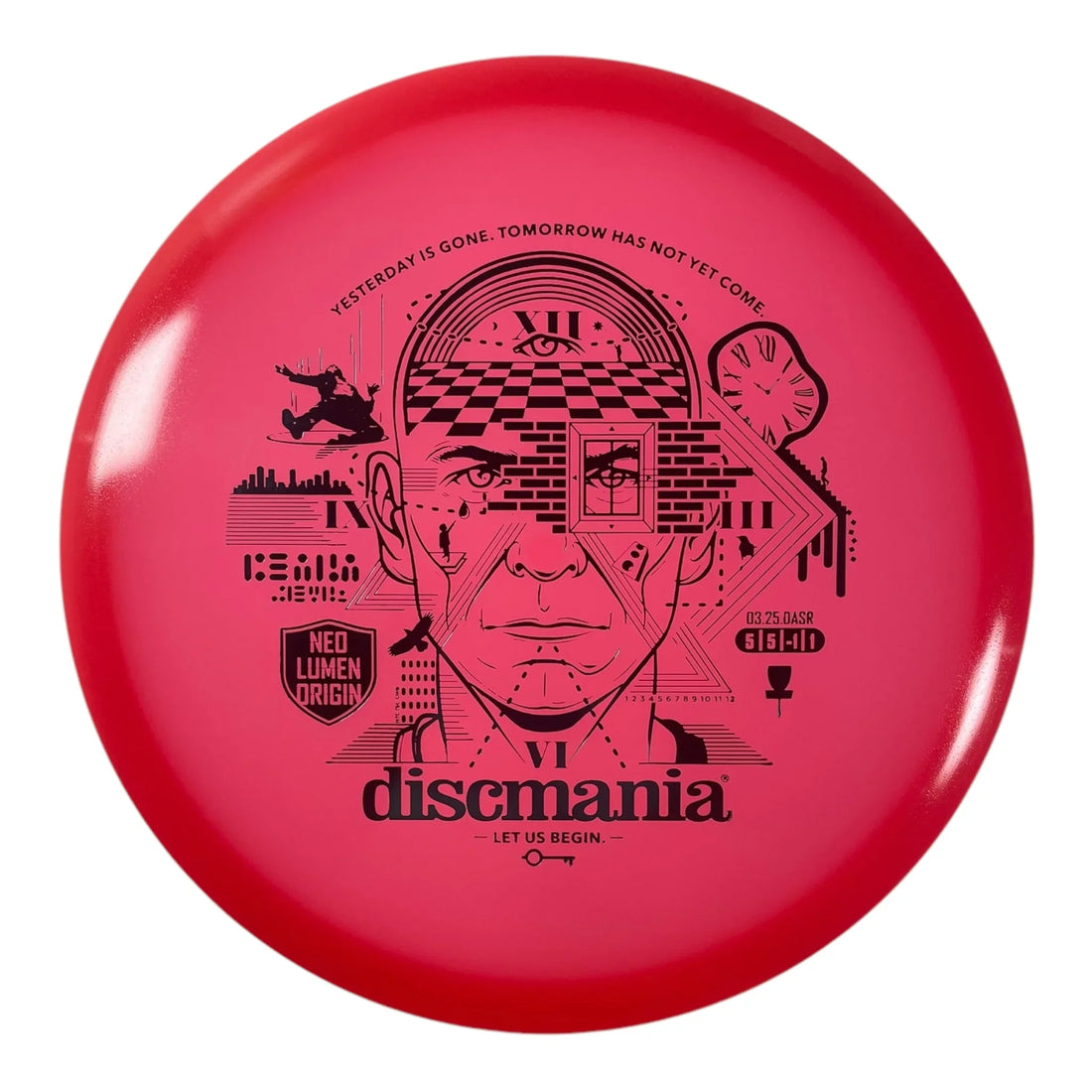 Discmania Origin | Neo Lumen | Red/Blue 173g (Handeye) Disc Golf