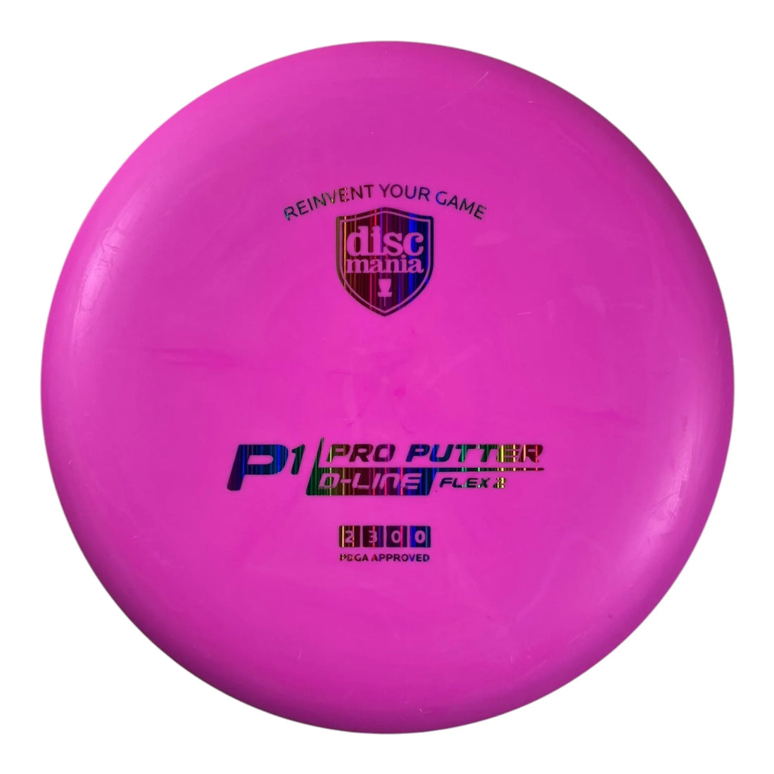 Discmania P1 | D - Line Flex 2 | Pink/Rainbow 173g Disc Golf