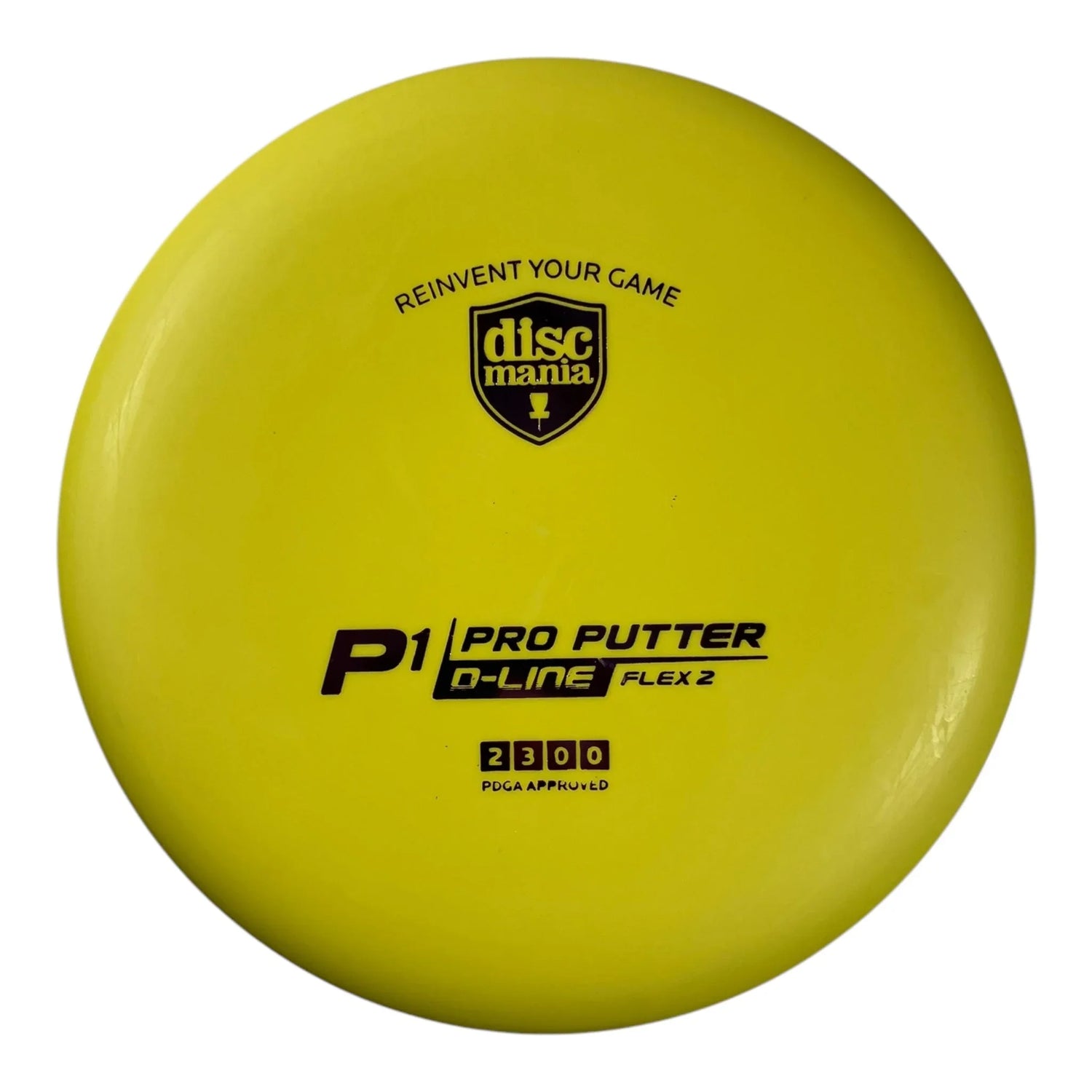 Discmania P1 | D-Line Flex 2 | Yellow/Purple 174g Disc Golf