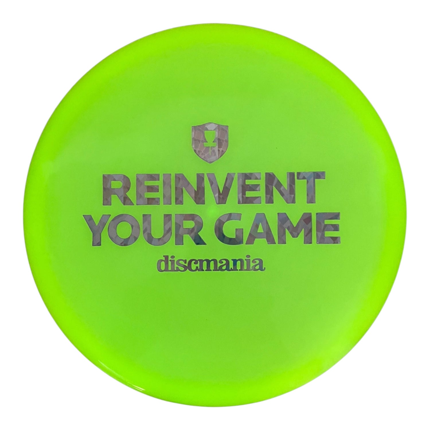 Discmania P2x | Glow C-Line | Yellow/Silver 176g (Reinvent Your Game) Disc Golf