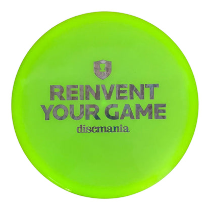 Discmania P2x | Glow C-Line | Yellow/Silver 176g (Reinvent Your Game) Disc Golf
