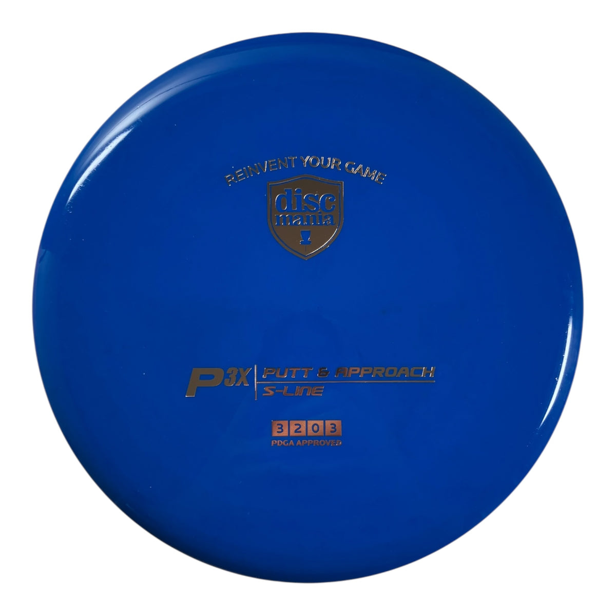 Discmania P3X | S-Line | Blue/Gold 175g Disc Golf