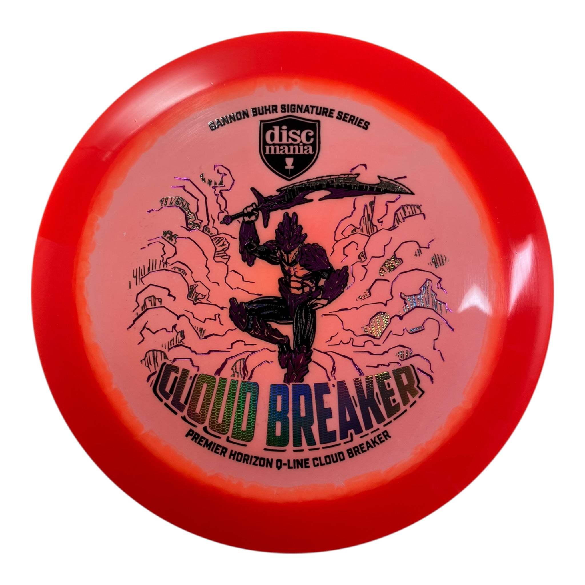 Discmania Cloud Breaker | Premier Horizon Q-Line | Orange/Pink/Holo 175g (Gannon Buhr) Disc Golf