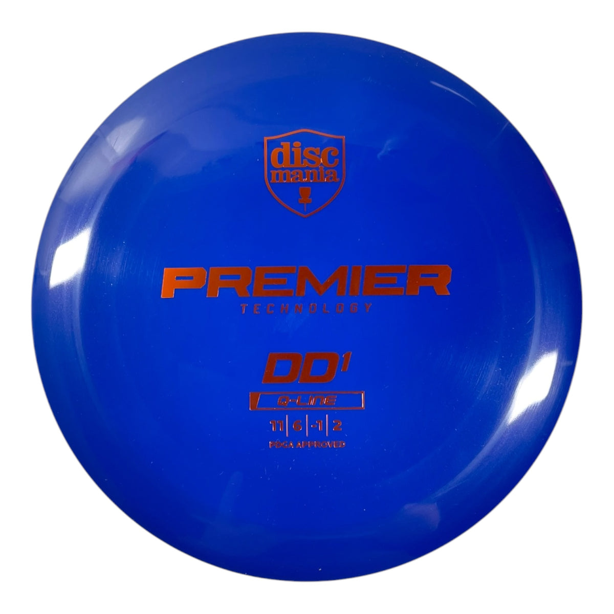 Discmania DD1 | Q-Line Premier | Blue/Orange 166-176g Disc Golf