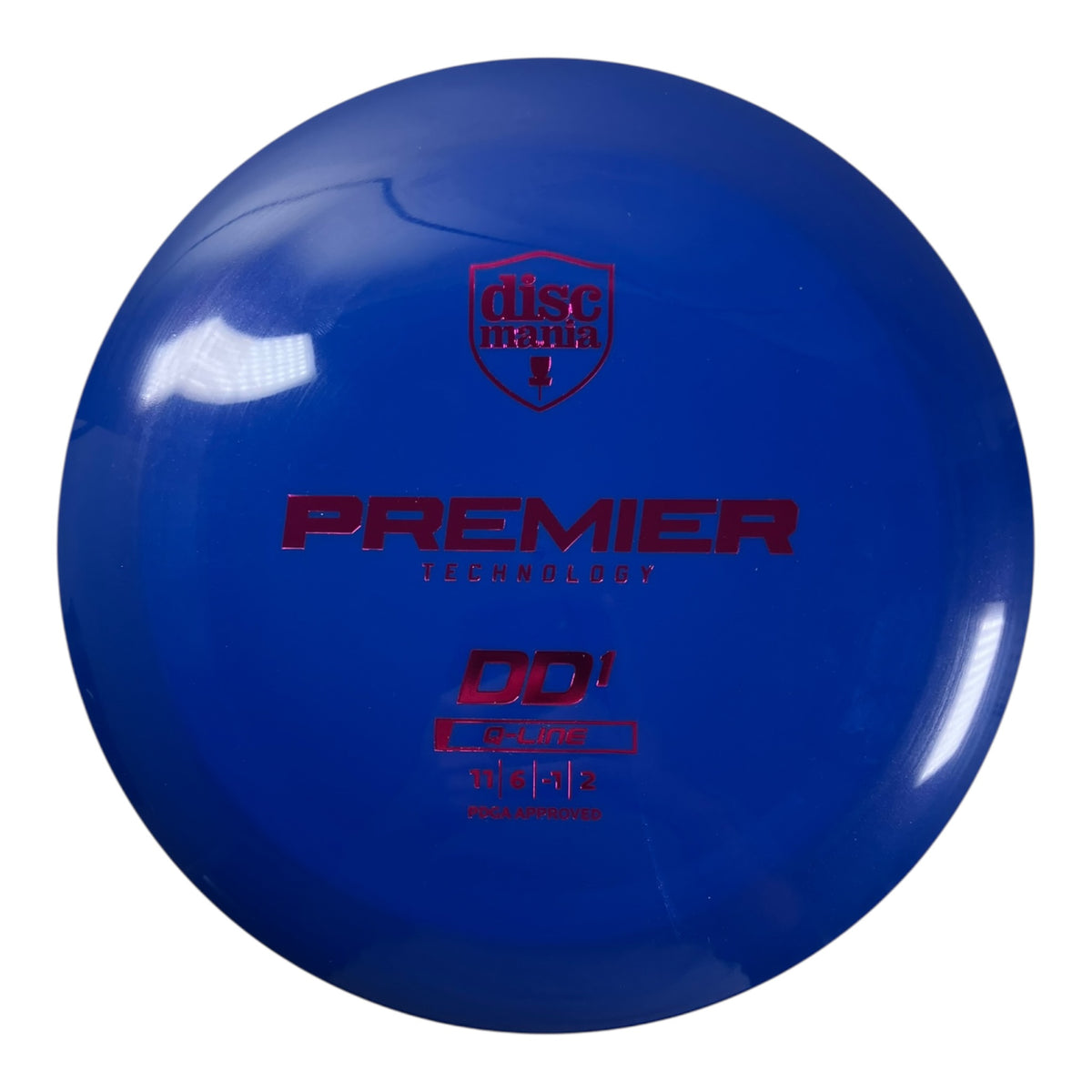 Discmania Premier DD1 | Q-Line | Blue/Purple 173g Disc Golf