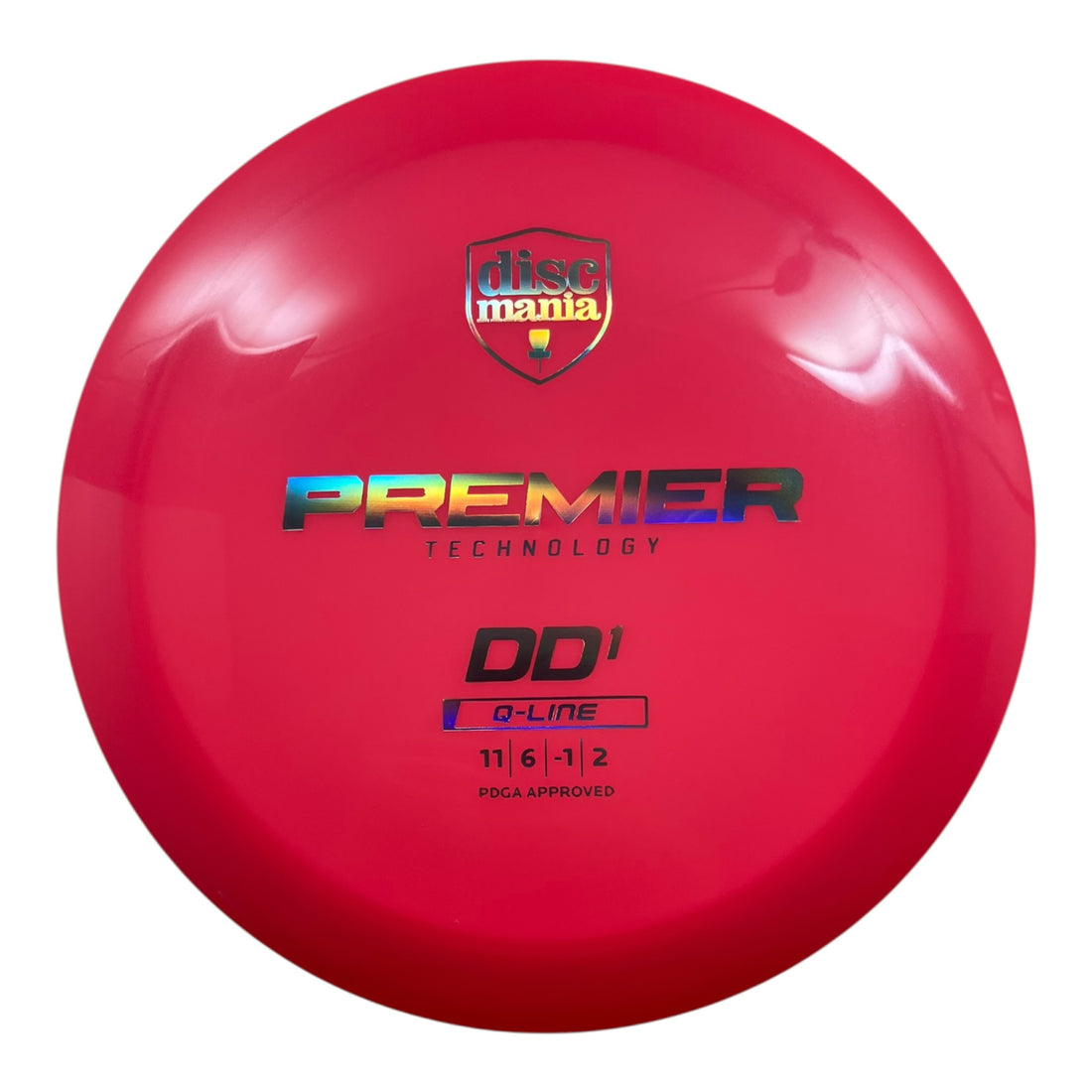 Discmania DD1 | Q-Line Premier | Pink/Holo 171-176g Disc Golf