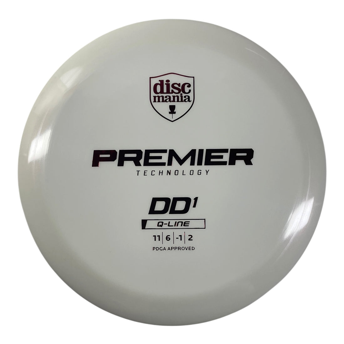 Discmania DD1 | Q-Line Premier | White/Pink 171-173g Disc Golf