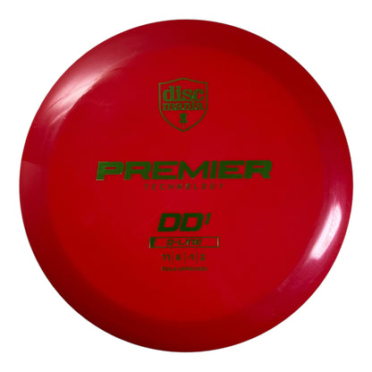 Discmania Premier DD1 - Used Like New | Q-Line | Red/Green 173g Disc Golf
