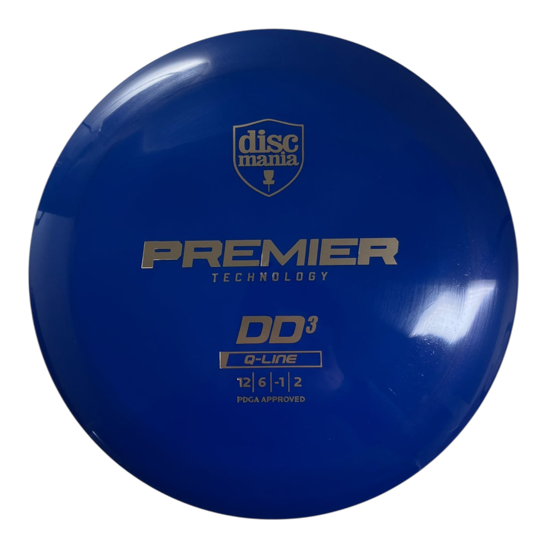 Discmania DD3 | Q-Line Premier | Blue/Gold 173-174g Disc Golf