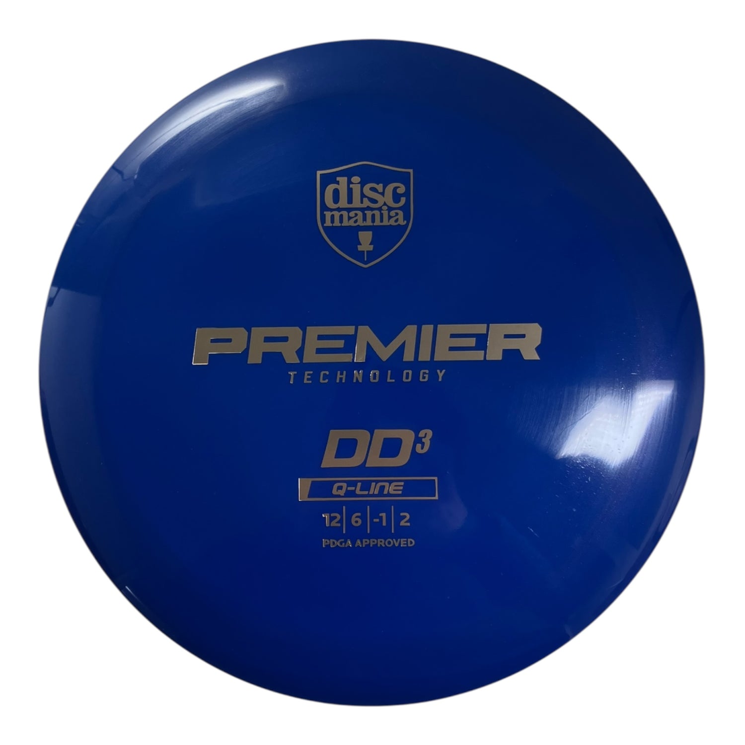 Discmania DD3 | Q-Line Premier | Blue/Gold 173-174g Disc Golf
