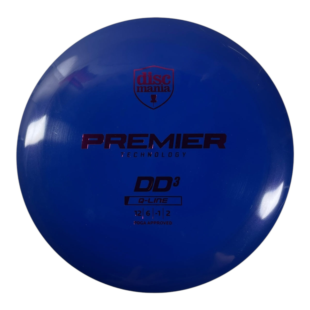 Discmania DD3 | Q-Line Premier | Blue/Pink 168-169g Disc Golf