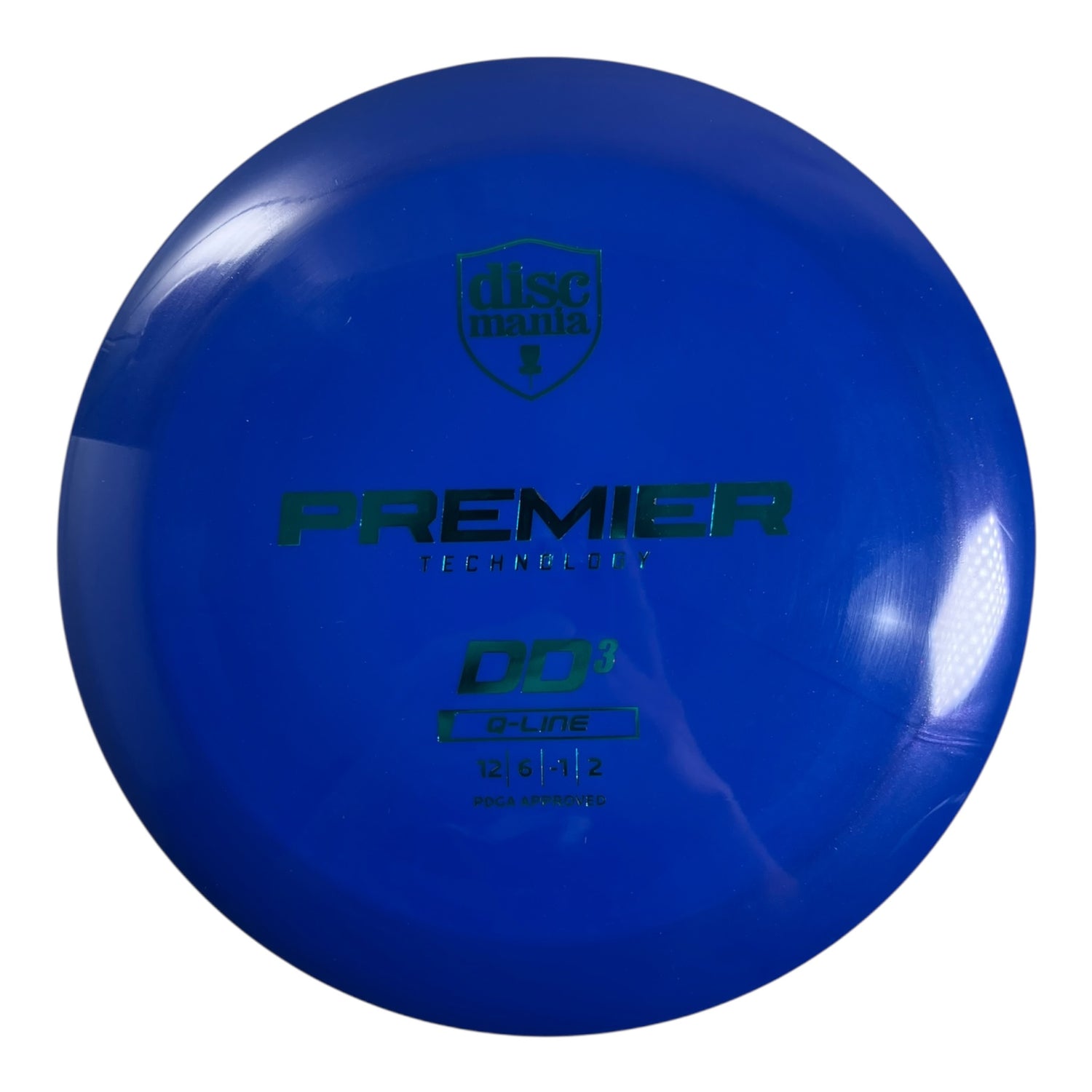 Discmania DD3 | Q-Line Premier | Blue/Teal 167-169g Disc Golf