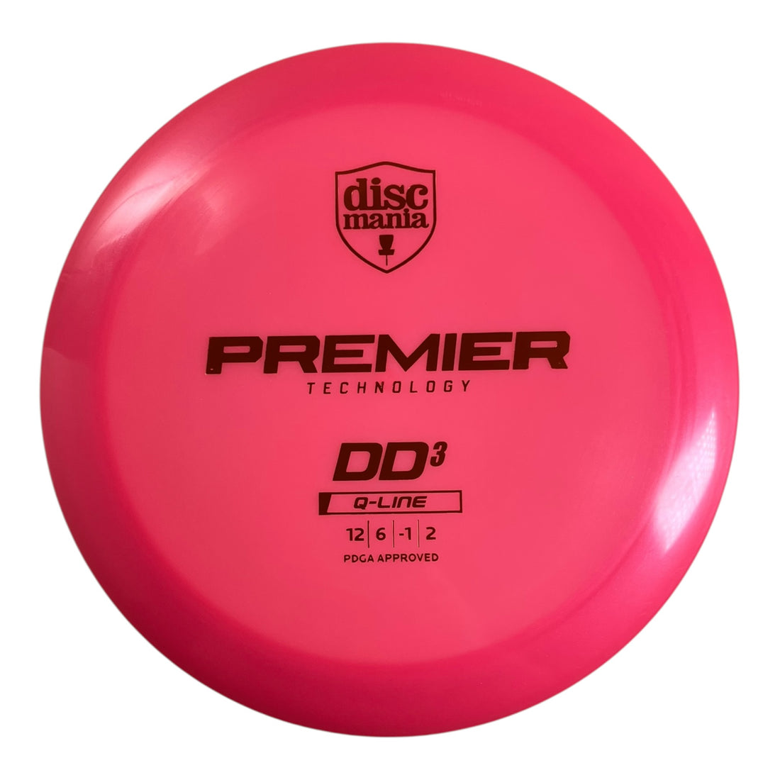 Discmania DD3 | Q-Line Premier | Pink/Gold 173g Disc Golf