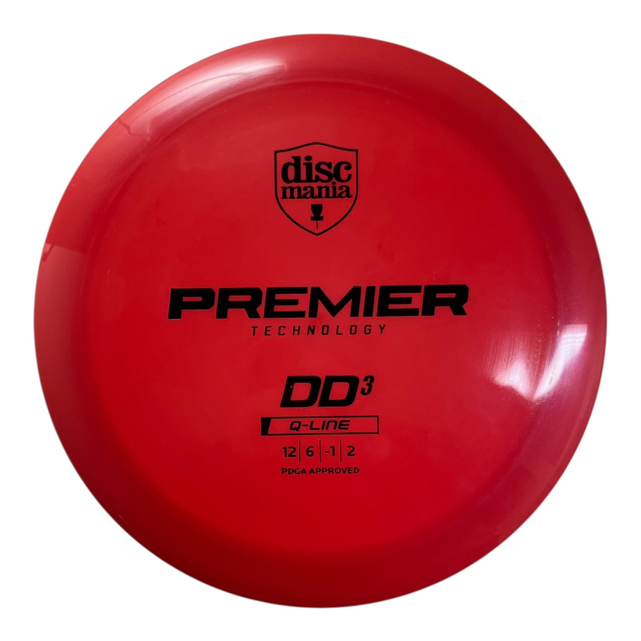 Discmania DD3 | Q-Line Premier | Red/Black 173-175g Disc Golf