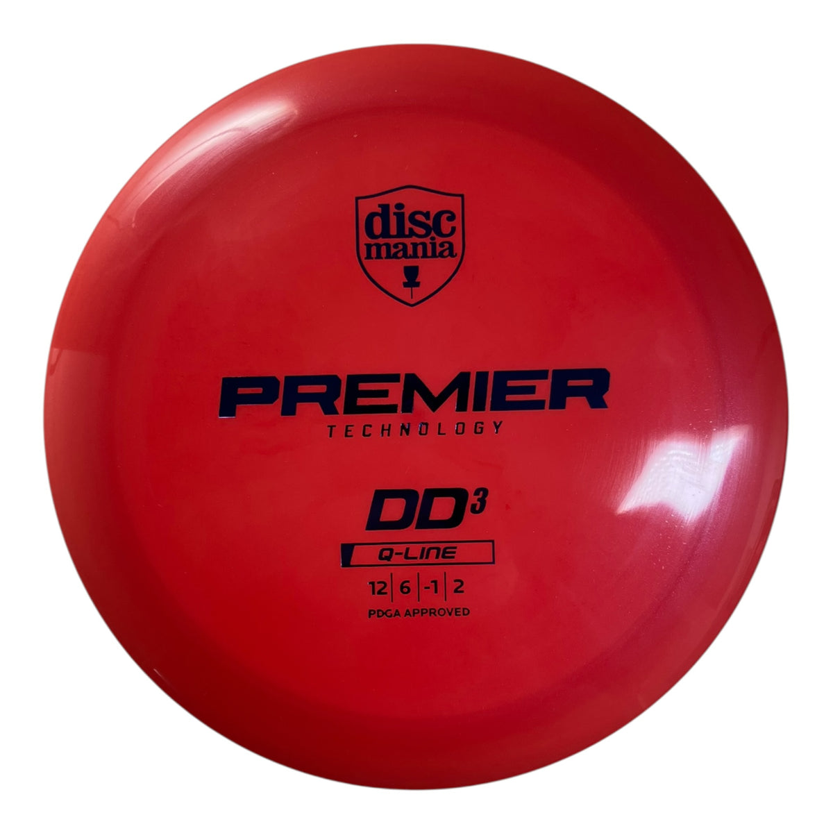 Discmania DD3 | Q-Line Premier | Red/Blue 173-175g Disc Golf