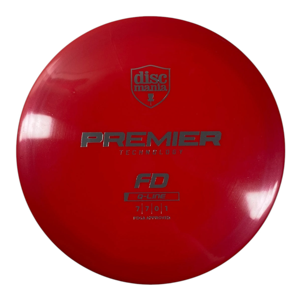 Discmania FD | Q-Line Premier | Red/Silver 166-169g Disc Golf