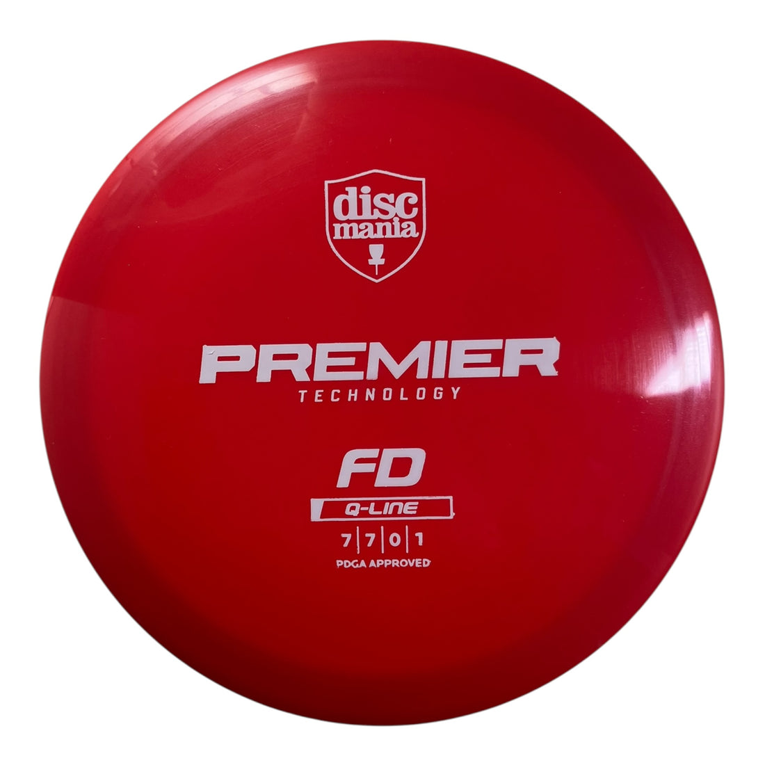 Discmania FD | Q-Line Premier | Red/White 173-175g Disc Golf