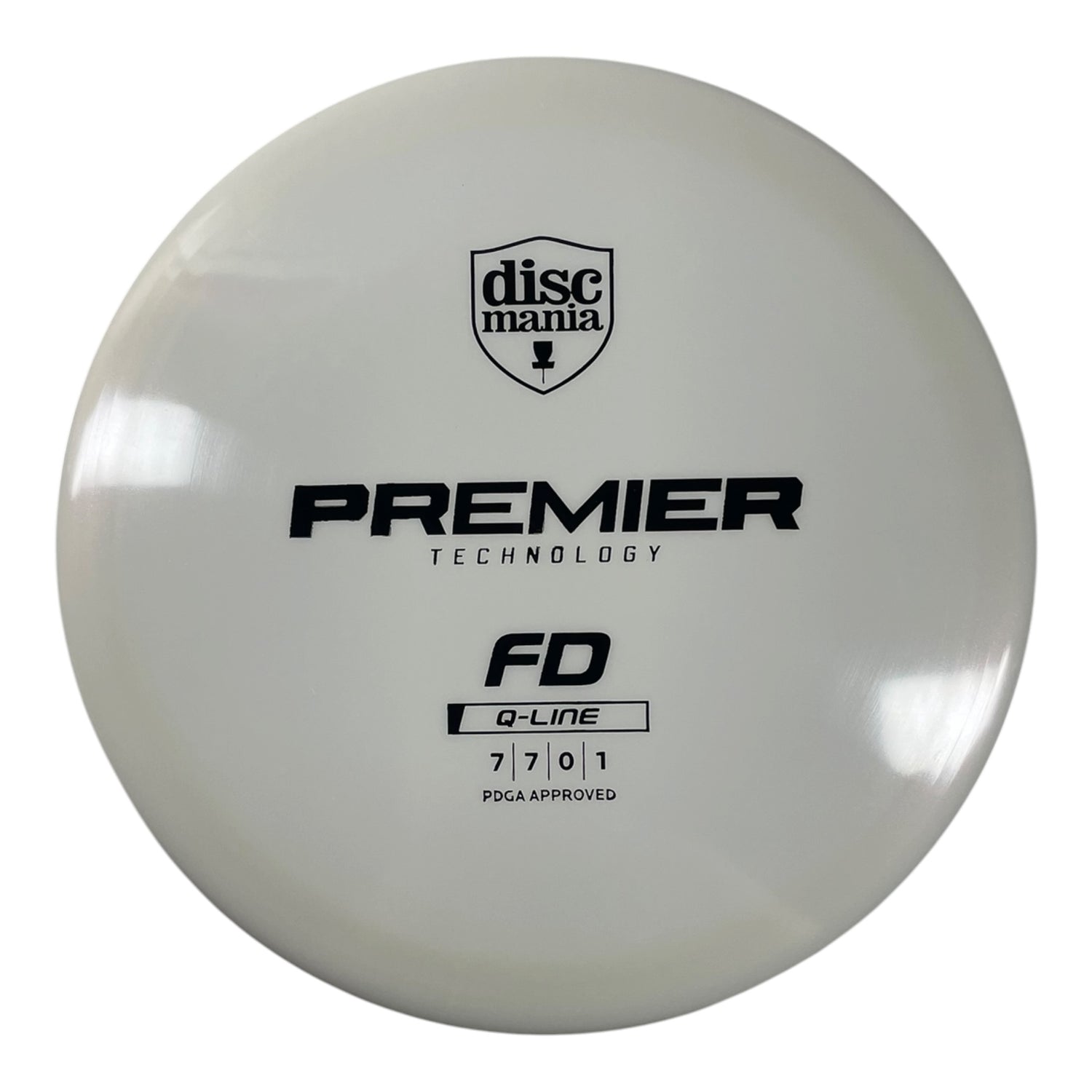 Discmania FD | Q-Line Premier | White/Black 167-169g Disc Golf