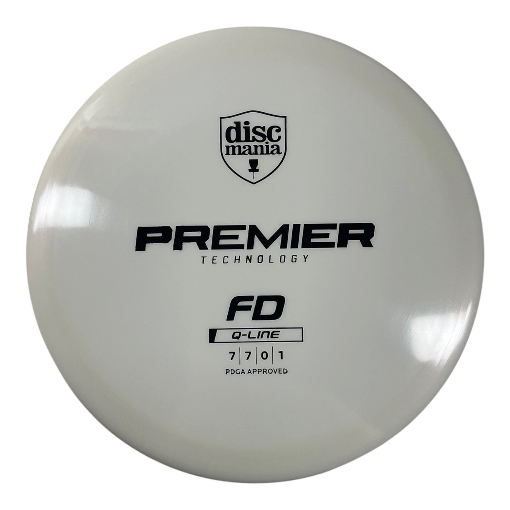Discmania FD | Q-Line Premier | White/Black 167-169g Disc Golf