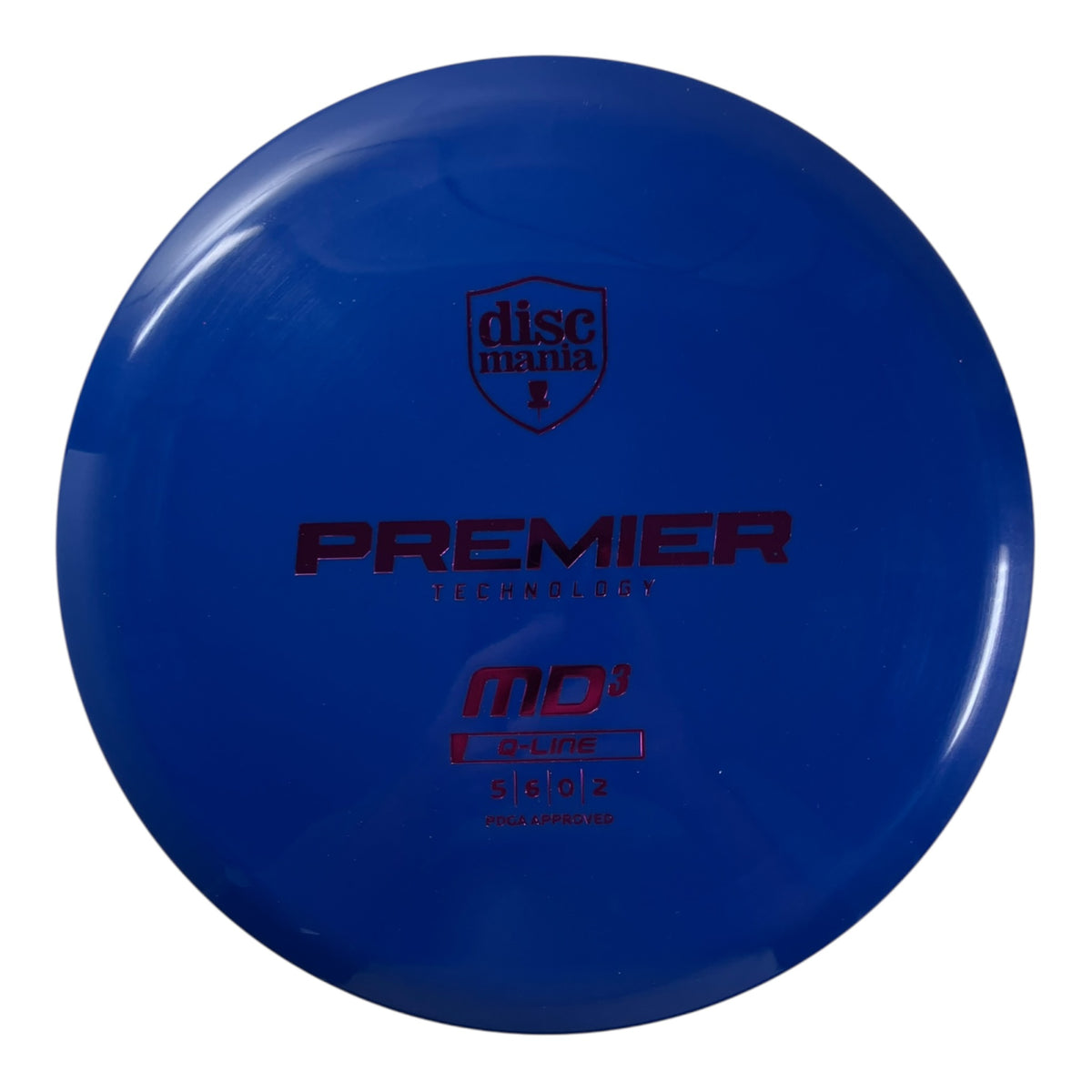 Discmania Premier MD3 | Q-Line | Blue/Purple 178g Disc Golf