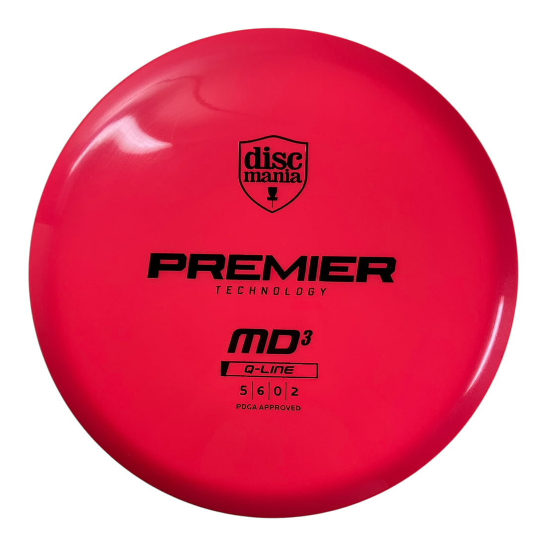 Discmania Premier MD3 | Q-Line | Pink/Black 175g Disc Golf