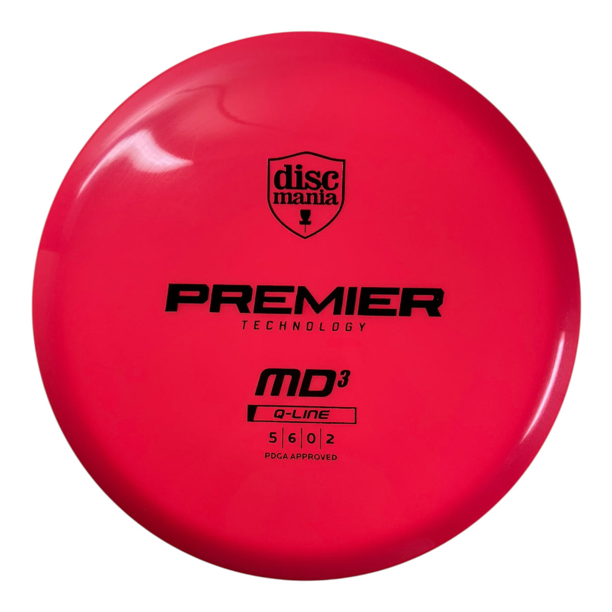 Discmania Premier MD3 | Q-Line | Pink/Black 175g Disc Golf