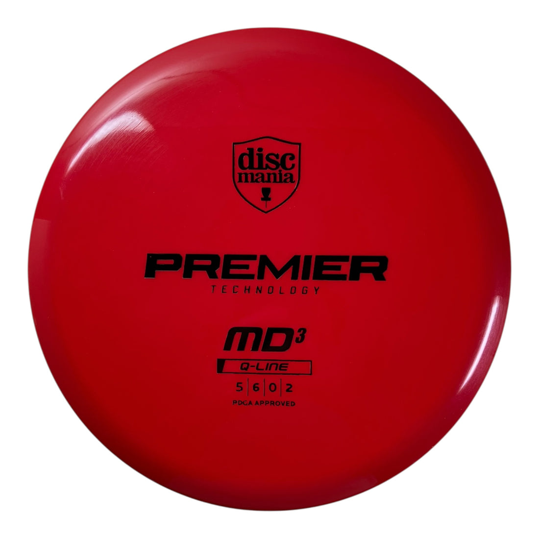 Discmania Premier MD3 | Q-Line | Red/Black 170-177g Disc Golf