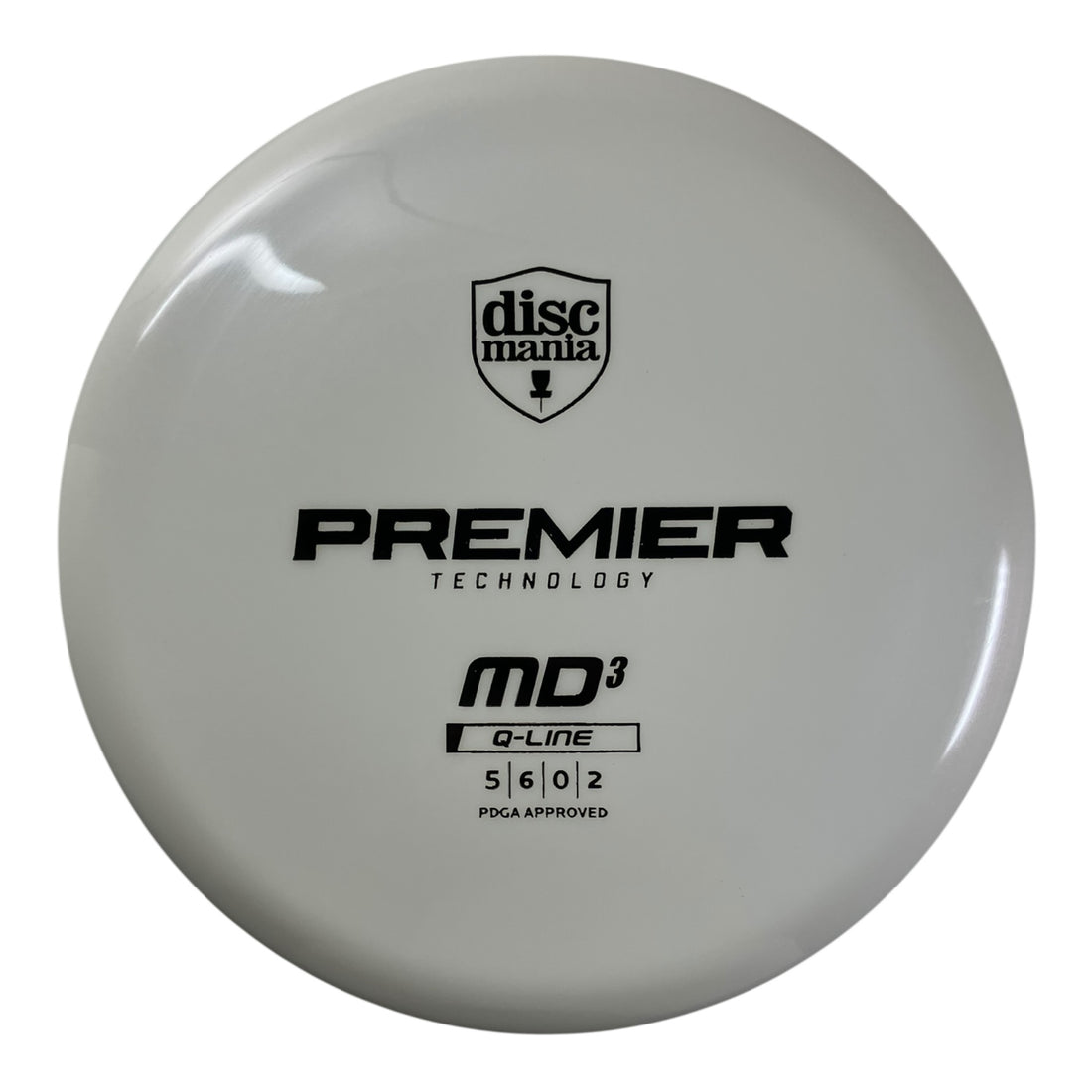 Discmania Premier MD3 | Q-Line | White/Black 175-177g Disc Golf