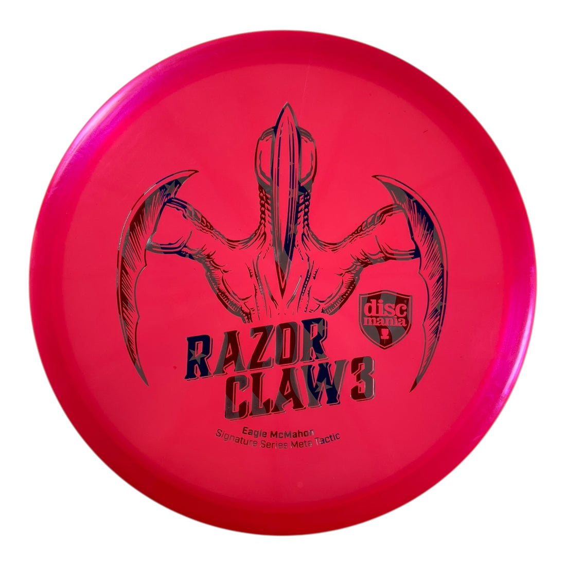 Discmania Razor Claw 3 - Tactic - Used Like New | Meta | Pink/USA 173g (Eagle McMahon) Disc Golf